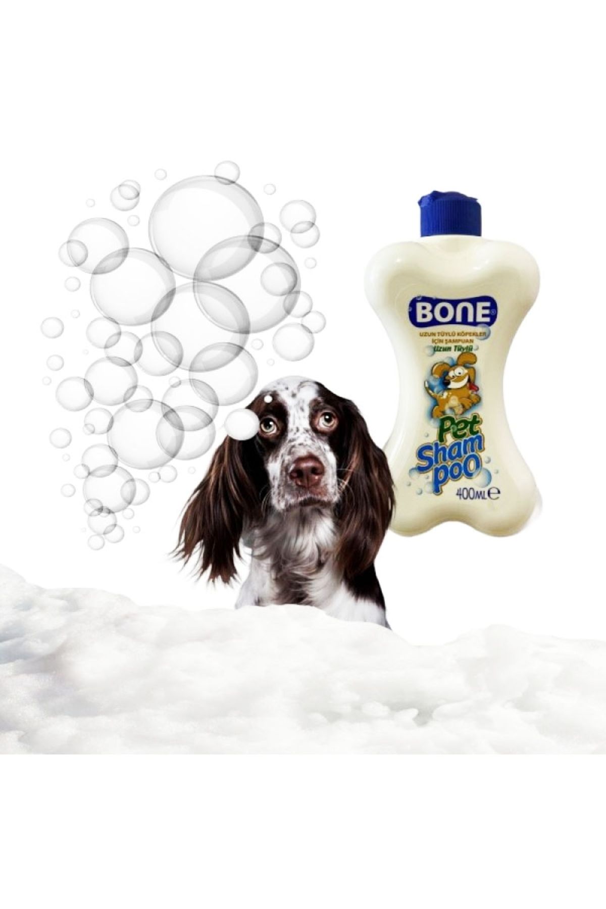 SAFE GROUP Bone Uzun Tüylü Köpekler İçin Şampuan 400 ML.