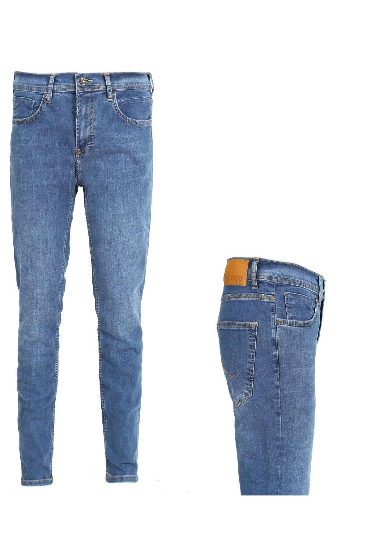 Twister Jeans Erkek Pantolon Gana 636-11 Blue