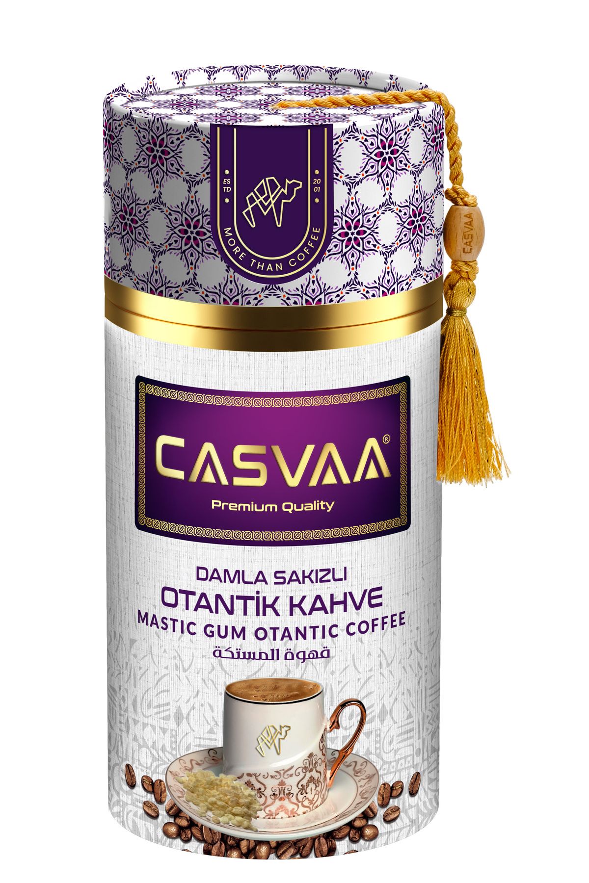 CASVAA COFFE Otantik Damla Sakızlı Kahve 250g