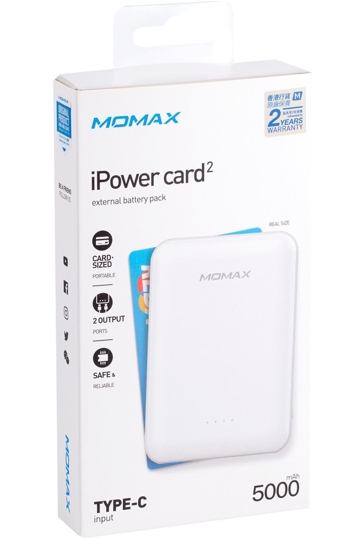 Momax Ipower Card2 5.000 Mah Powerbank