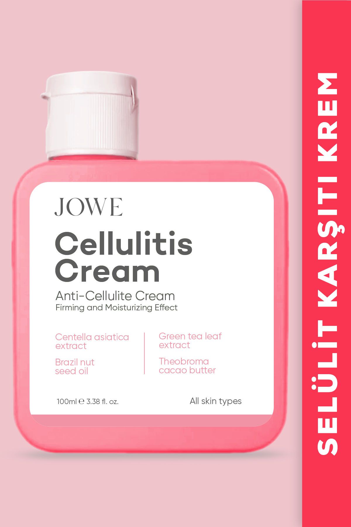 JOWE Cellulitis Sıkılaştırıcı Ve Nemlendirici Selülit Kremi 100 ml