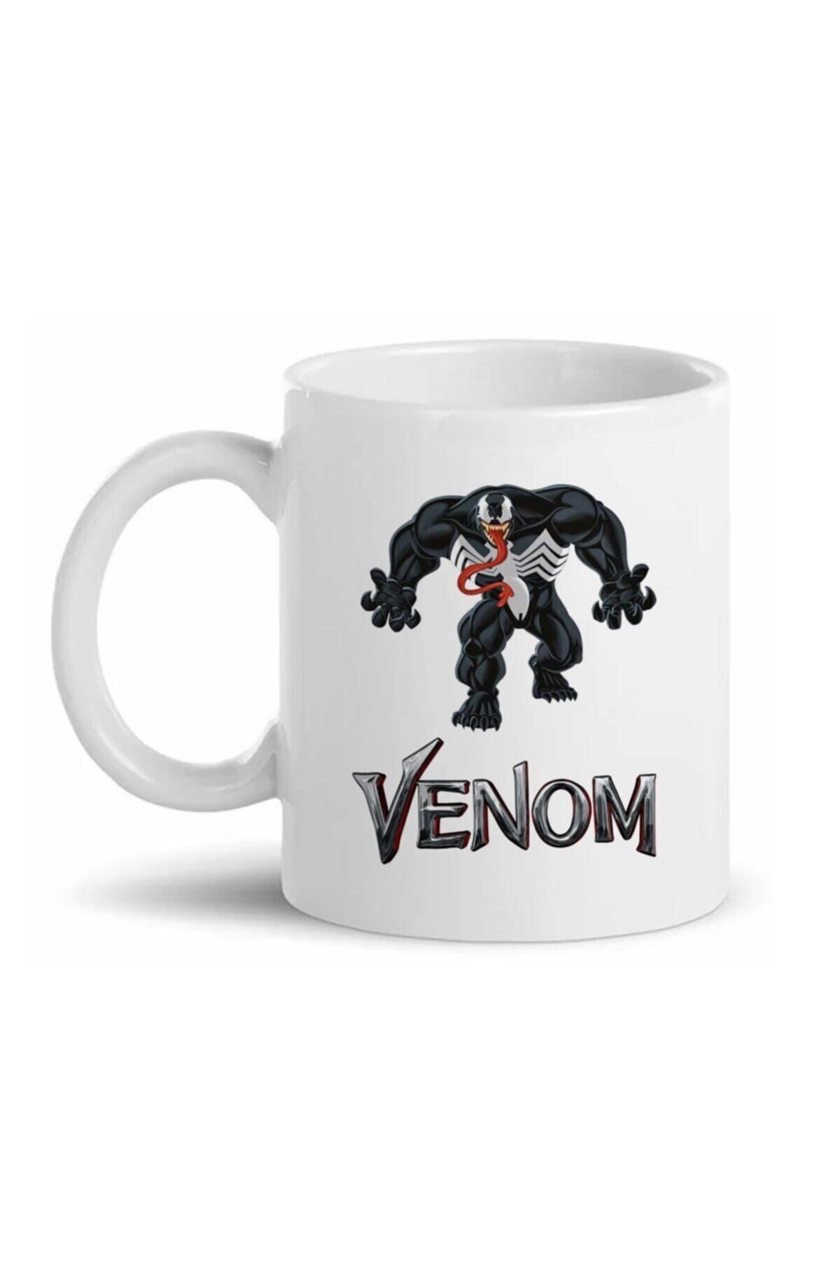 DuduMade Venom Marvel Baskılı Kupa Bardak D01