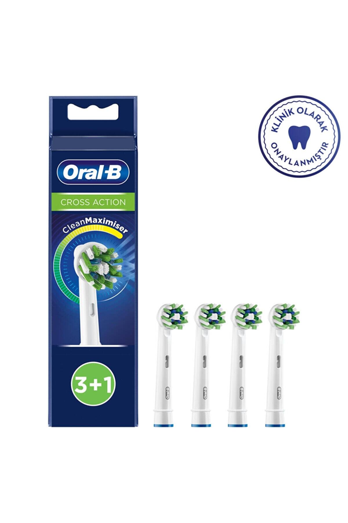 Oral-B Diş Fırçası Yedek Başlığı Clean Maximiser Cross Action 4 Lü