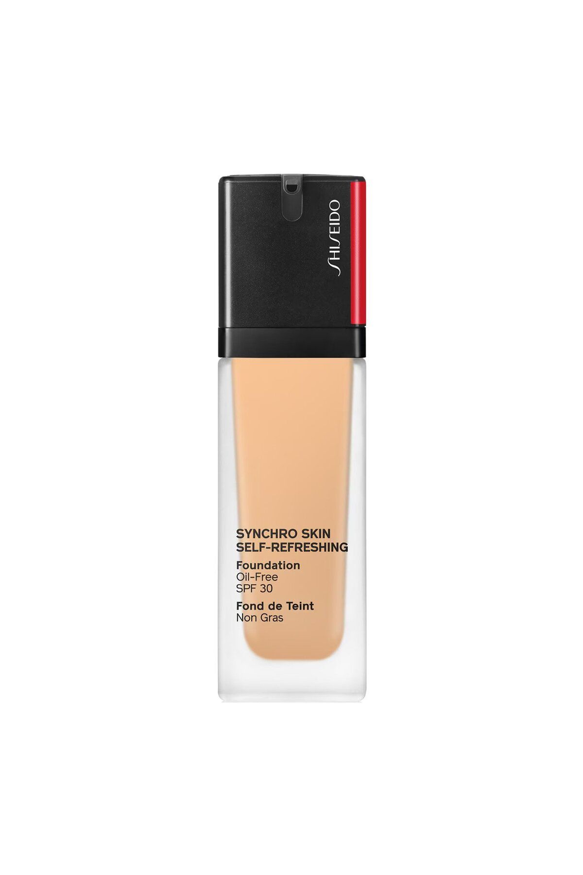 Shiseido Synchro Skin Self-Refreshing - SPF 30 Korumalı Uzun Süre Dayanıklı Taze, Doğal Bitişli Fondöten 30ml