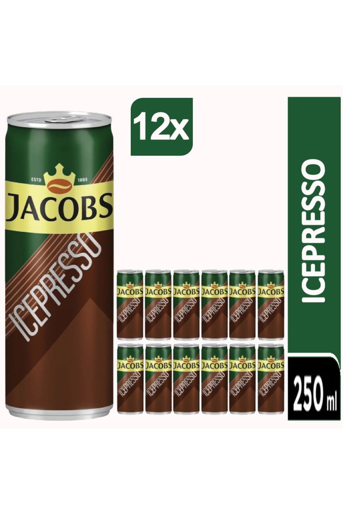 Jacobs Icepresso Soğuk Kahve 12x250ml