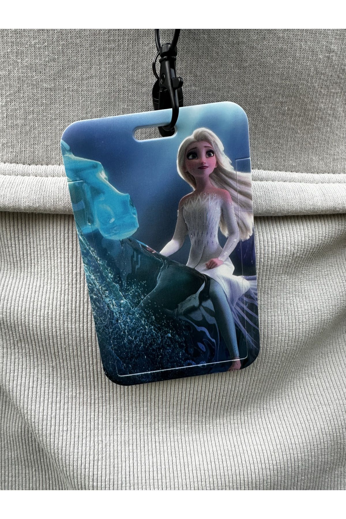 memonline Frozen Elsa Boyun Askı İpi ve Kartlık - MODEL 3