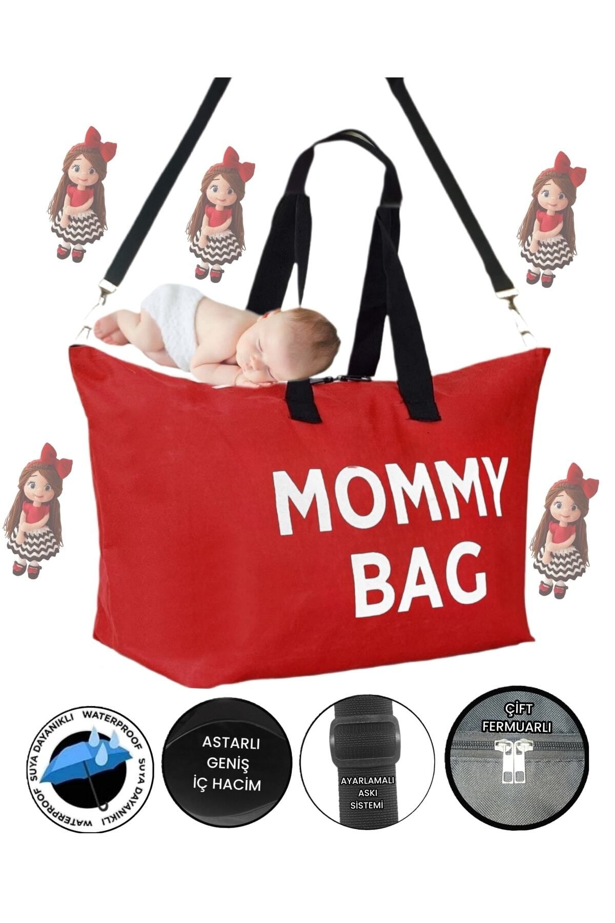SEVBAGS Mommy Bag Baskılı Omuz Askılı Bebek Bakım Çantası