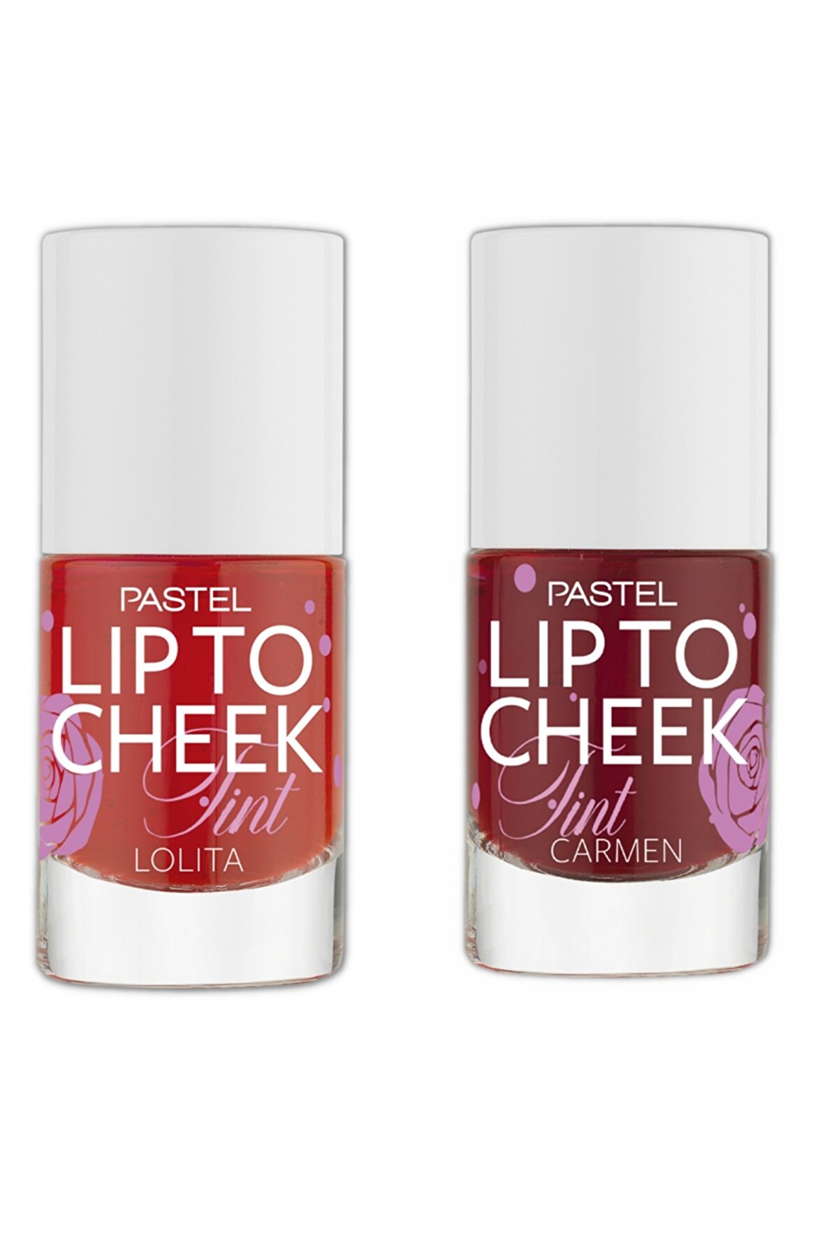 Pastel Lip To Cheek Tint Carmen ve Tint Lolita Ruj Ve Allık 2 li Set