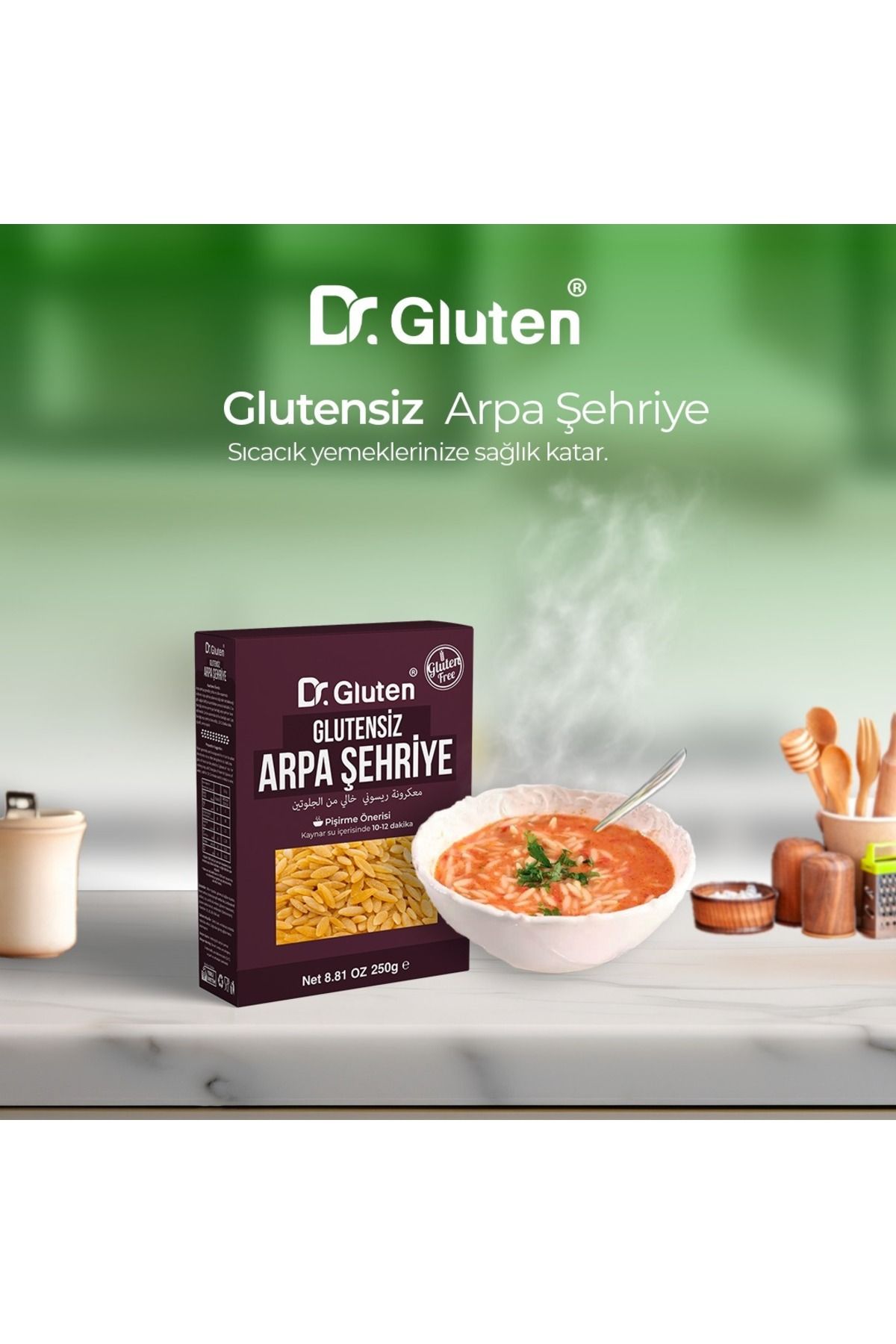 Dr.Gluten Glutensiz Arpa Şehriye 250 G