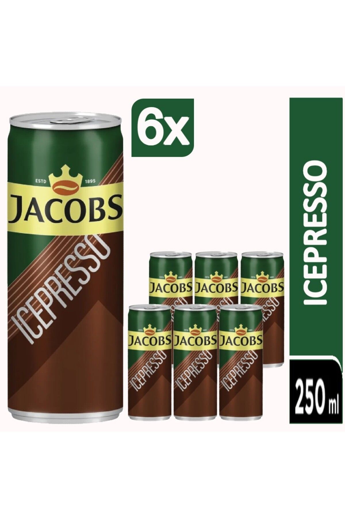 Jacobs Icepresso Soğuk Kahve 6x250ml
