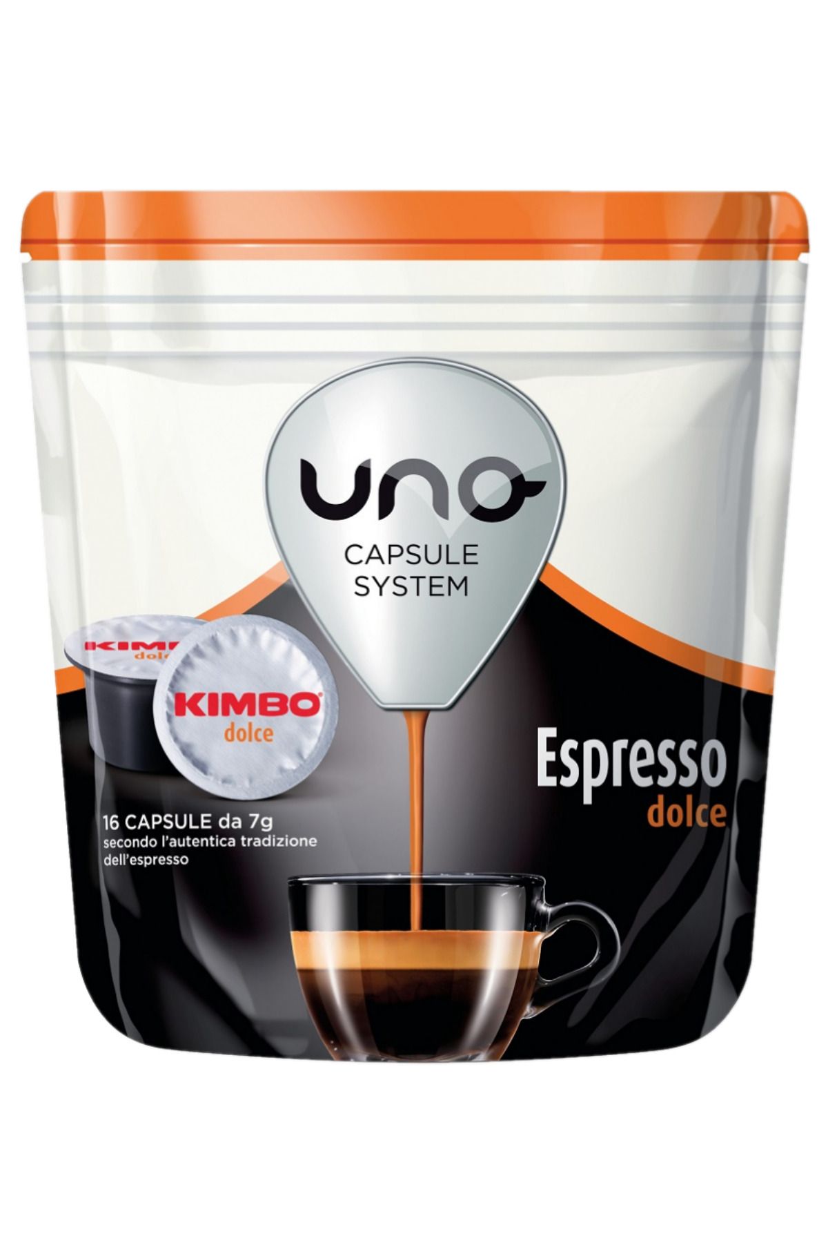 Kimbo Espresso Dolce Uno Uyumlu Kapsül Kahve (16’lı Kutuda)