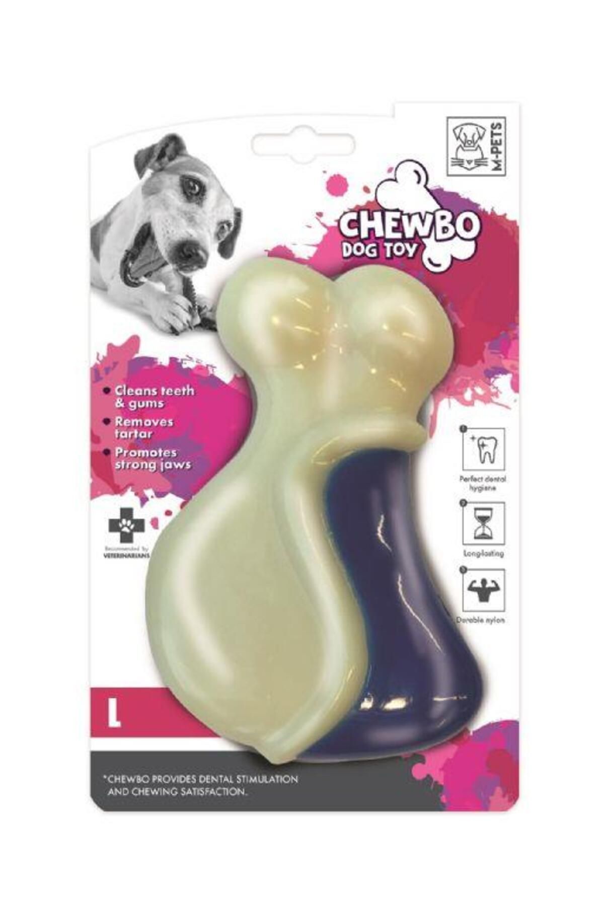 M-PETS Chewbo Leg Dental Köpek Oyuncağı (L) 10633717