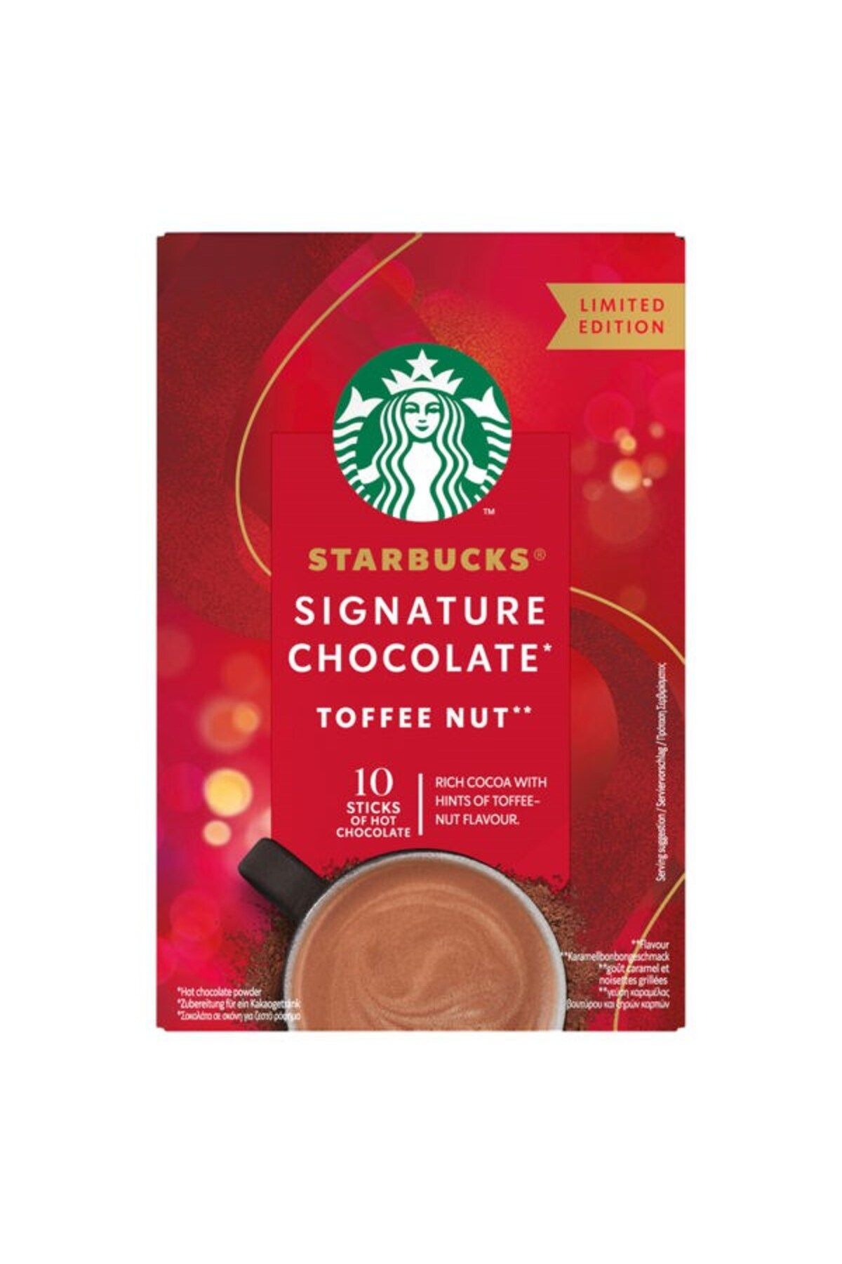 Starbucks Seasonal Toffee Nut Sachets 10X20G