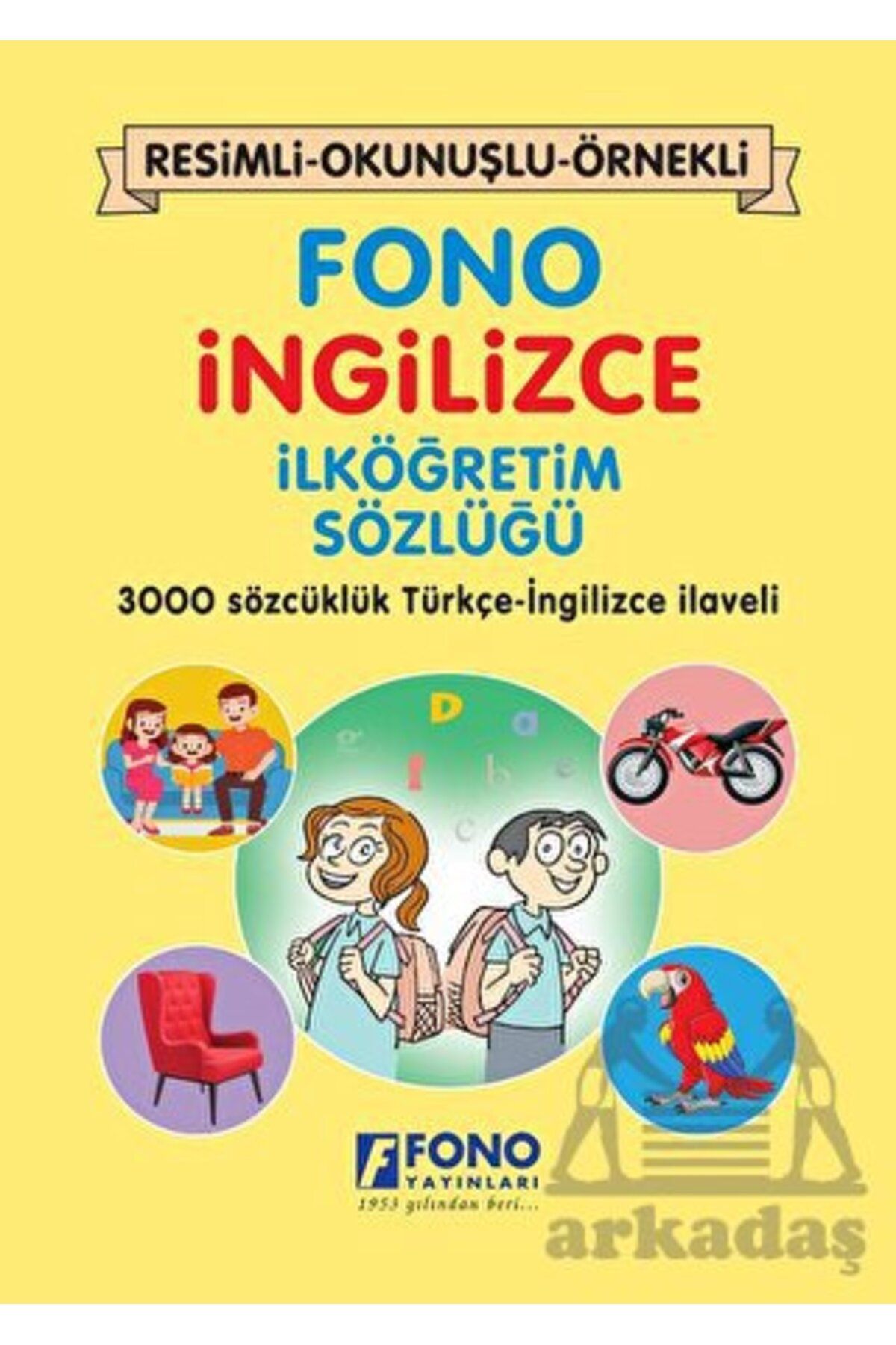 Fono Yayınları Fono İngilizce İlköğretim Sözlüğü