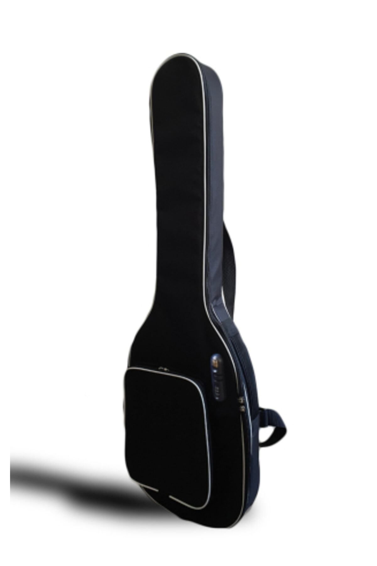 Artamania Elektro Gitar Kılıfı Şifre Kilitli Darbeye Karşı Yüksek Korumalı Soft Case Siyah