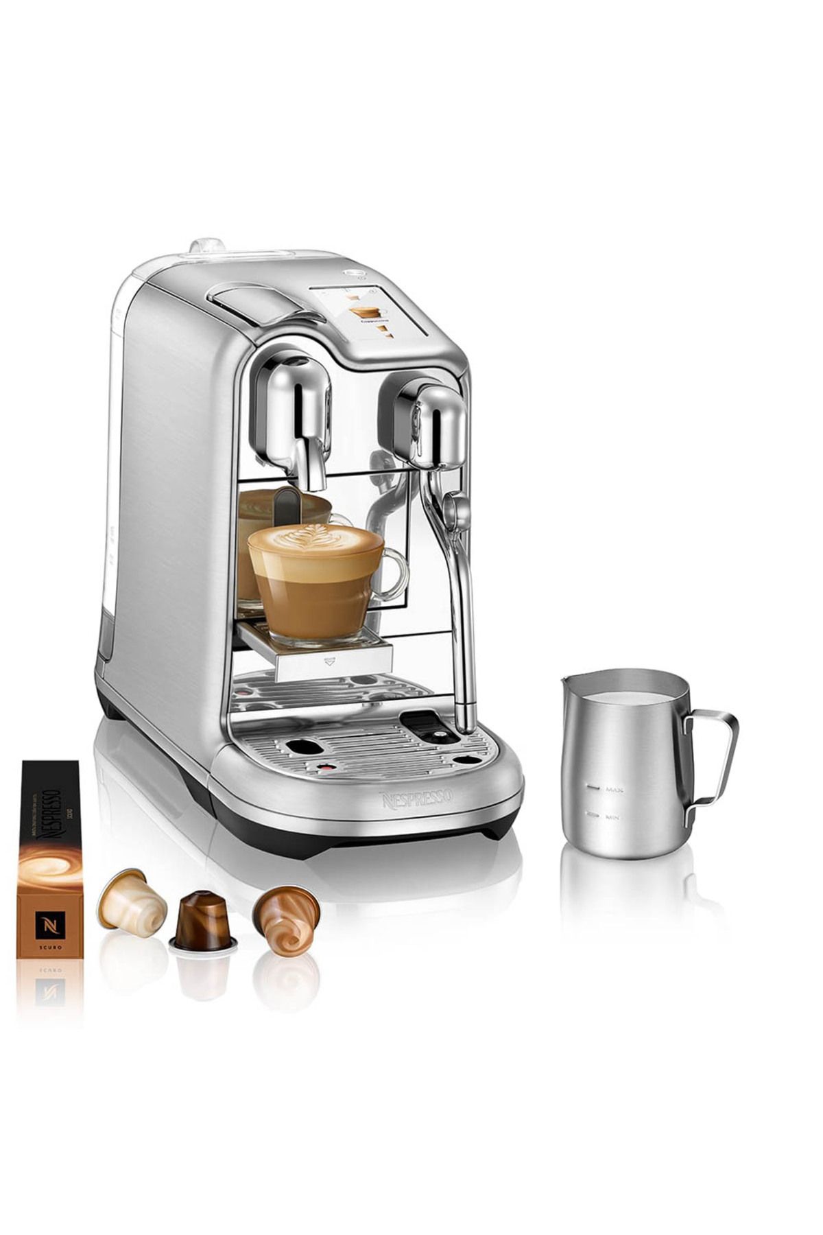 Nespresso J620 Creatista Pro Kahve Makinesi,Çelik