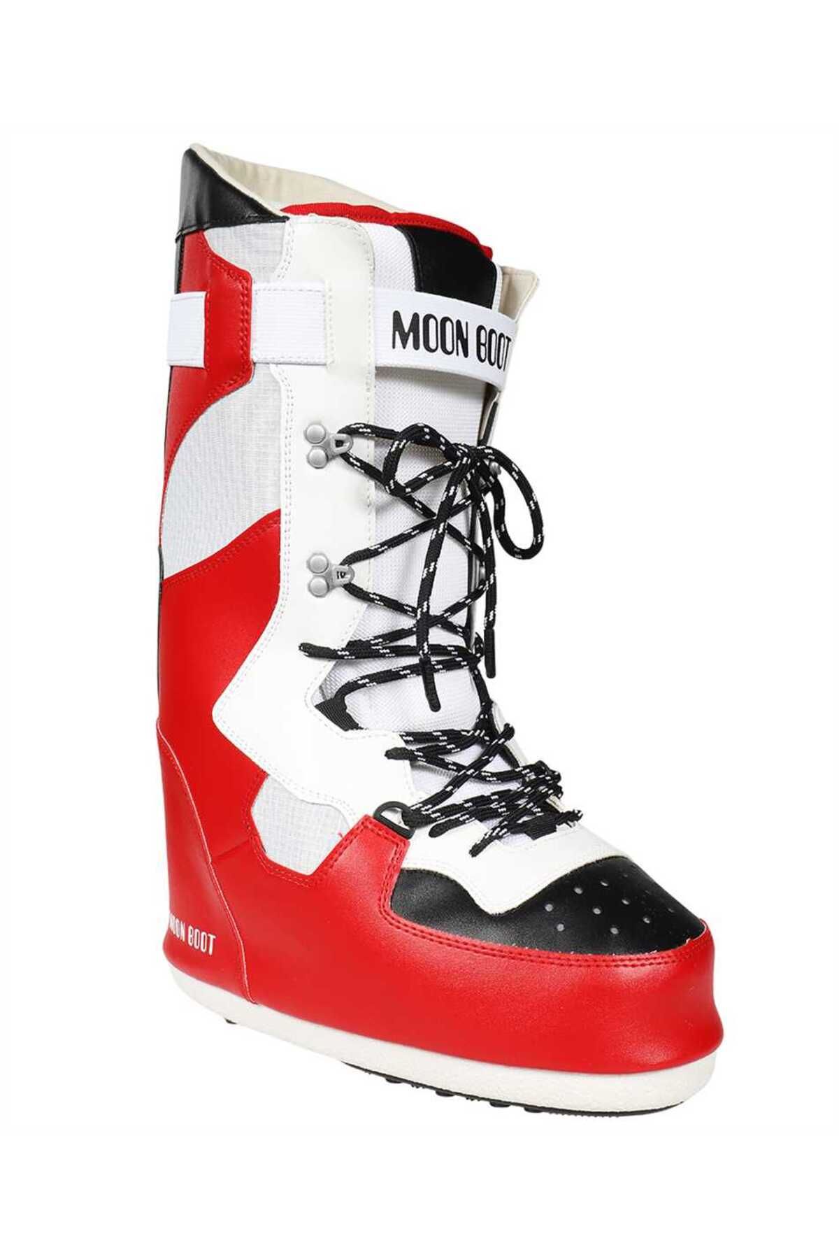Moon Boot 14028300-003 High Sneaker Boot Red