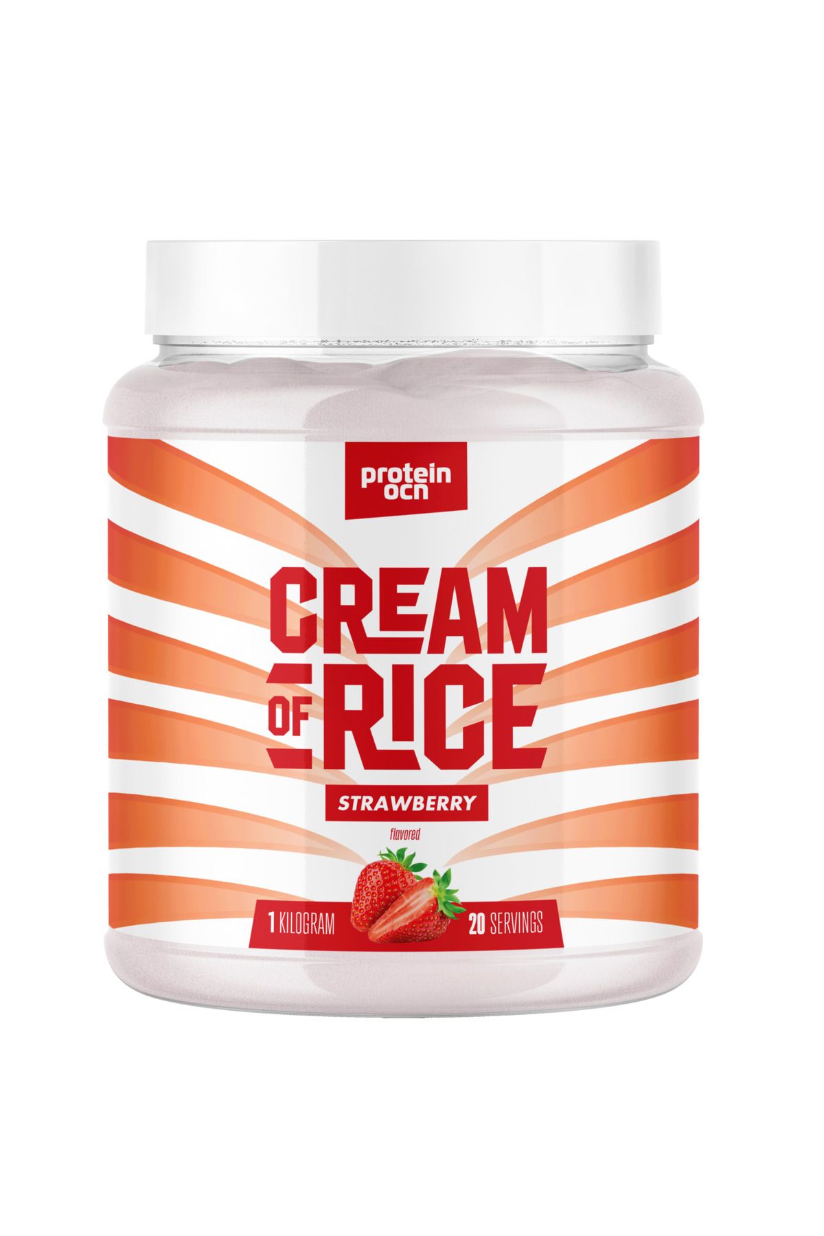 Proteinocean Cream Of Rice | Pirinç Kreması - Strawberry - 1kg - 20 Servis