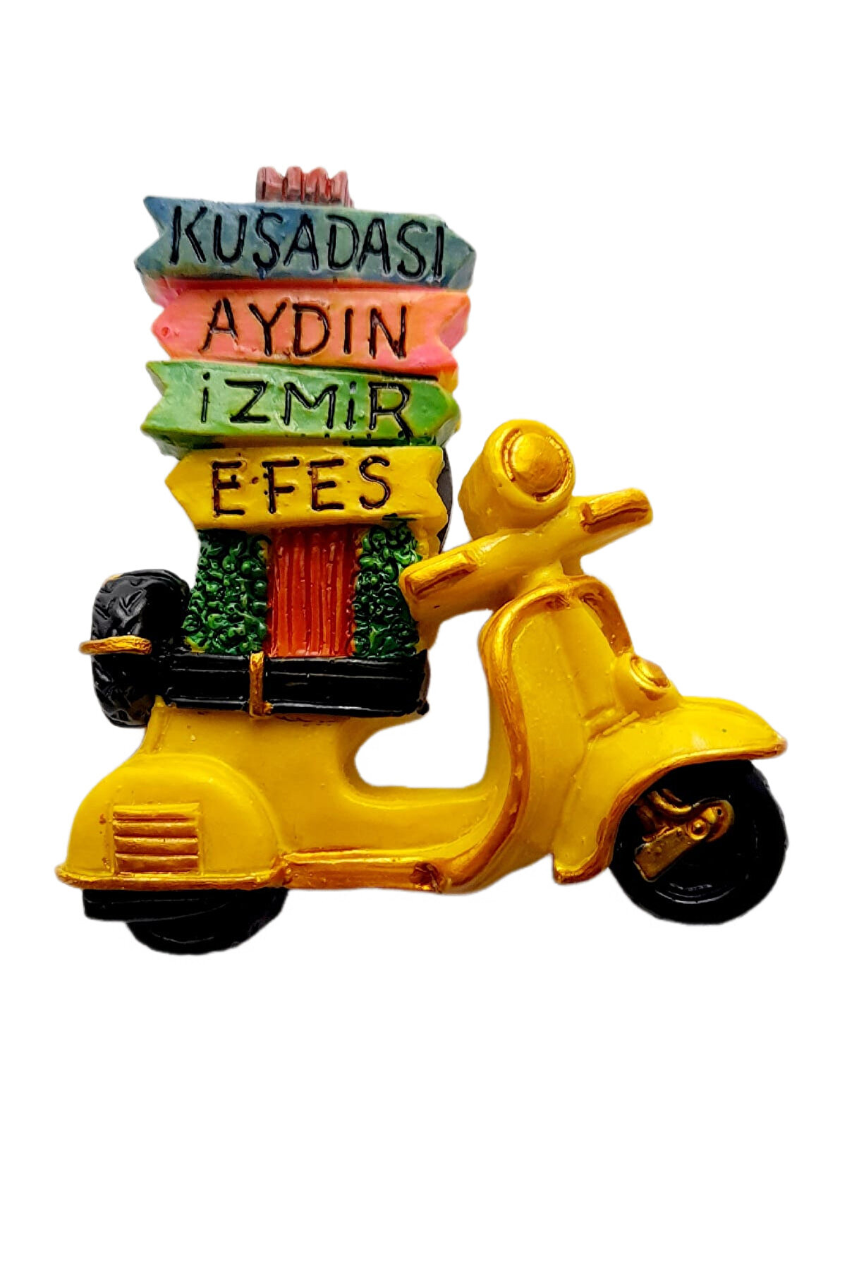 Ellan?n &Ccedil;ar??s?  Magnet. Kabartmal? Izmir Magnet. Izmir Ku?adas? Efes Ayd?n Magnet Motosiklet. 1 Adet