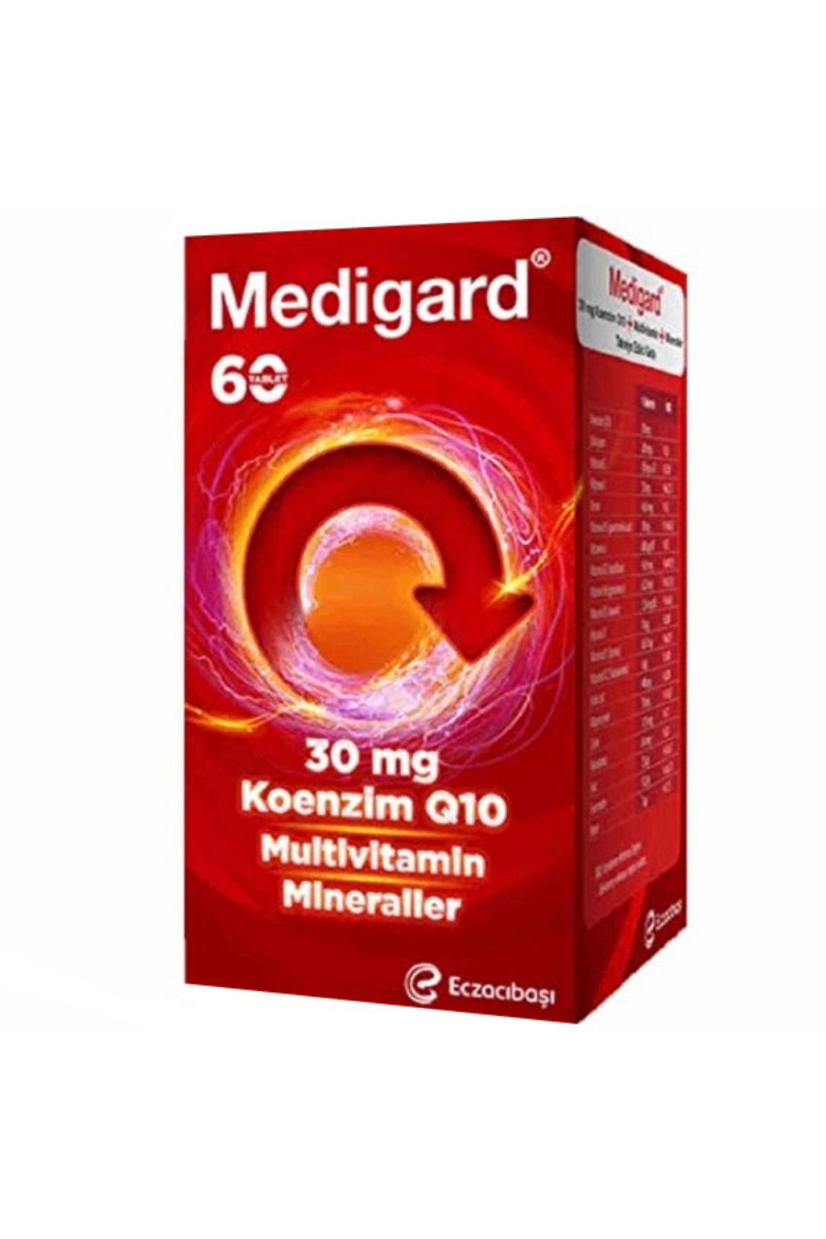 MEDİGARD Koenzim Q10 Vitamin ve Mineral Kompleks 60 Tablet