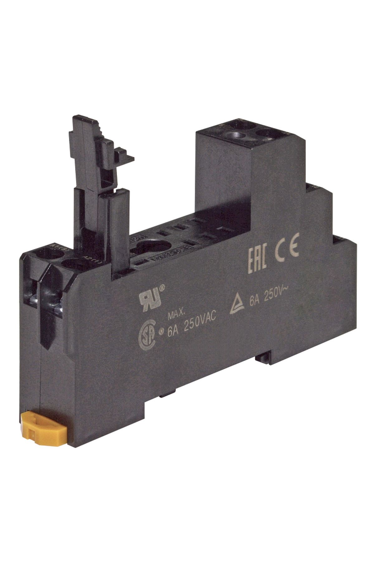 Omron Socket, DIN rail/surface mounting, 8-pin, screw terminals