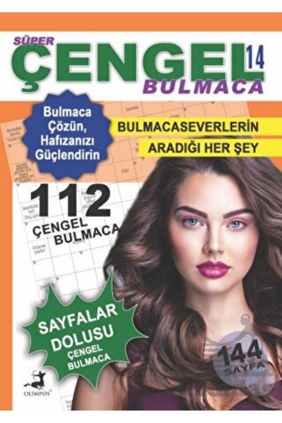 Olimpos Yayınları Süper Çengel Bulmaca - 14