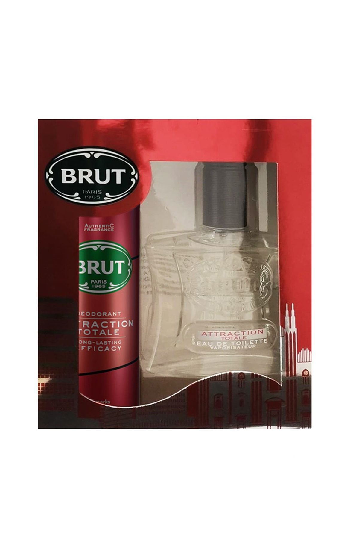 Brut Attraction Totale Edt Parfüm 100 Ml+ Deodorant Set 200 Ml