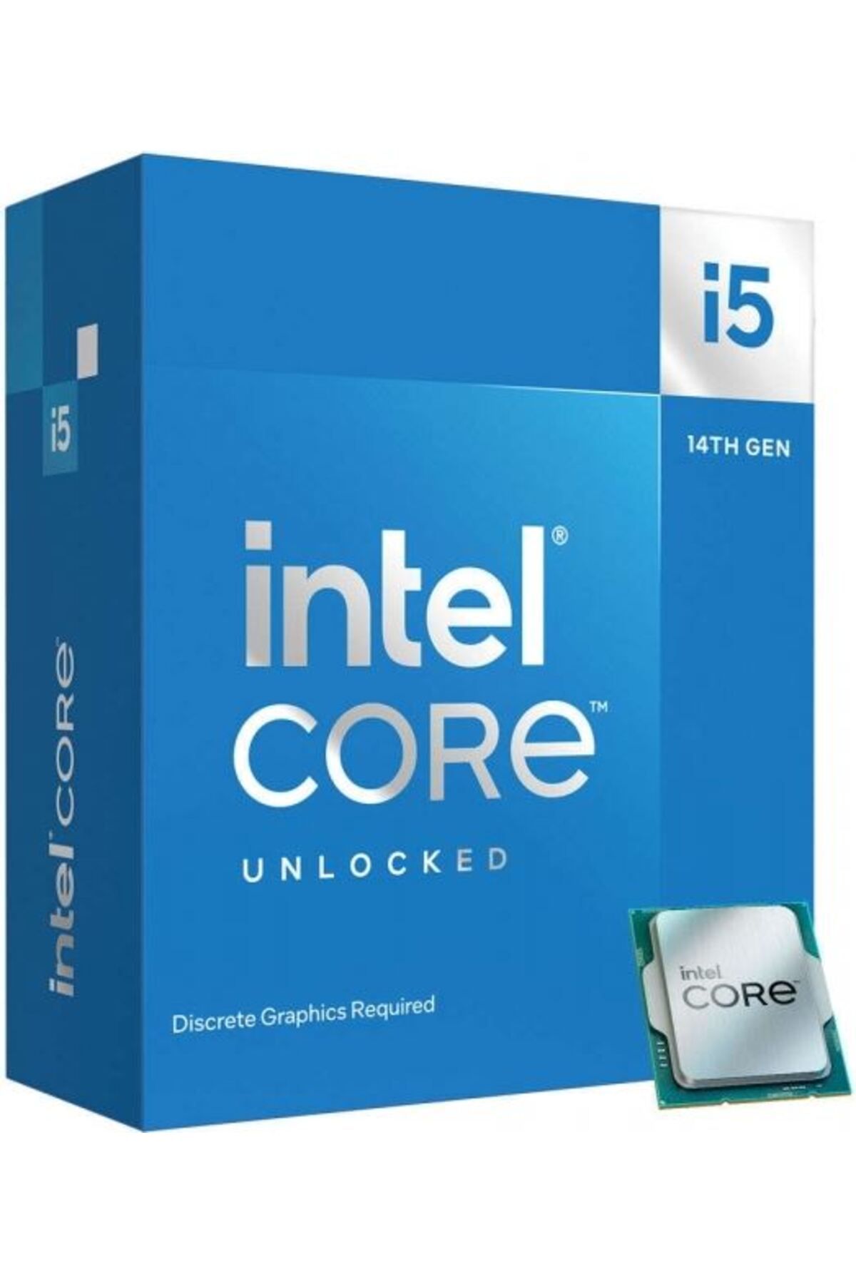 Intel Core i5 14600KF Soket 1700 14.Nesil 5.30GHz 20MB Önbellek 10nm İşlemci