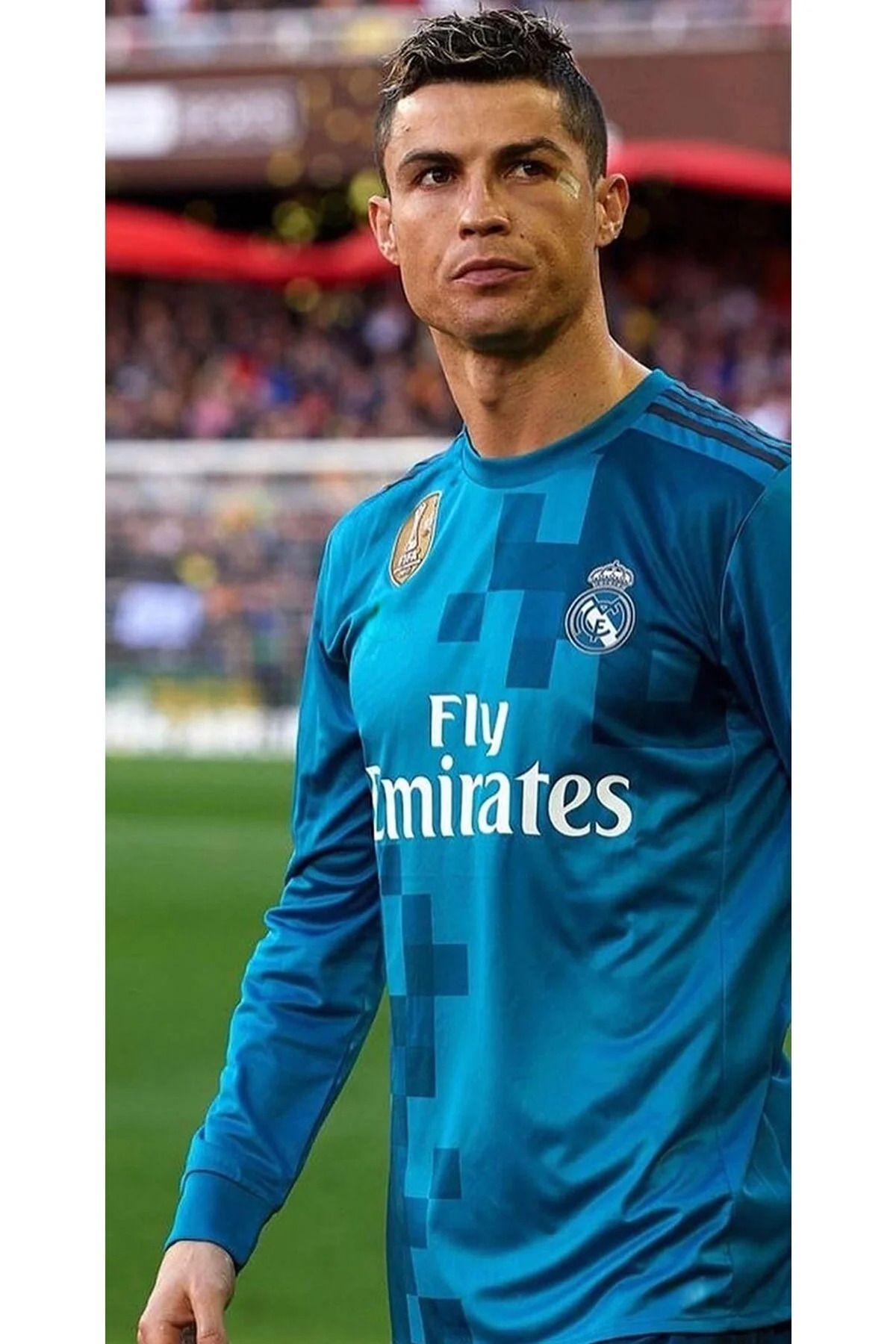 ZİLONG Real Madrid Cristiano Ronaldo 2017/18 Mavi Deplasman Forması