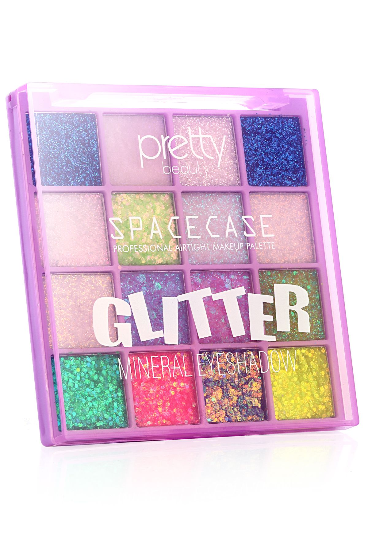 Pretty Beauty 16'lı Glitter Makyaj Paleti Gel Formüllü Göz Ve Vücut İçin