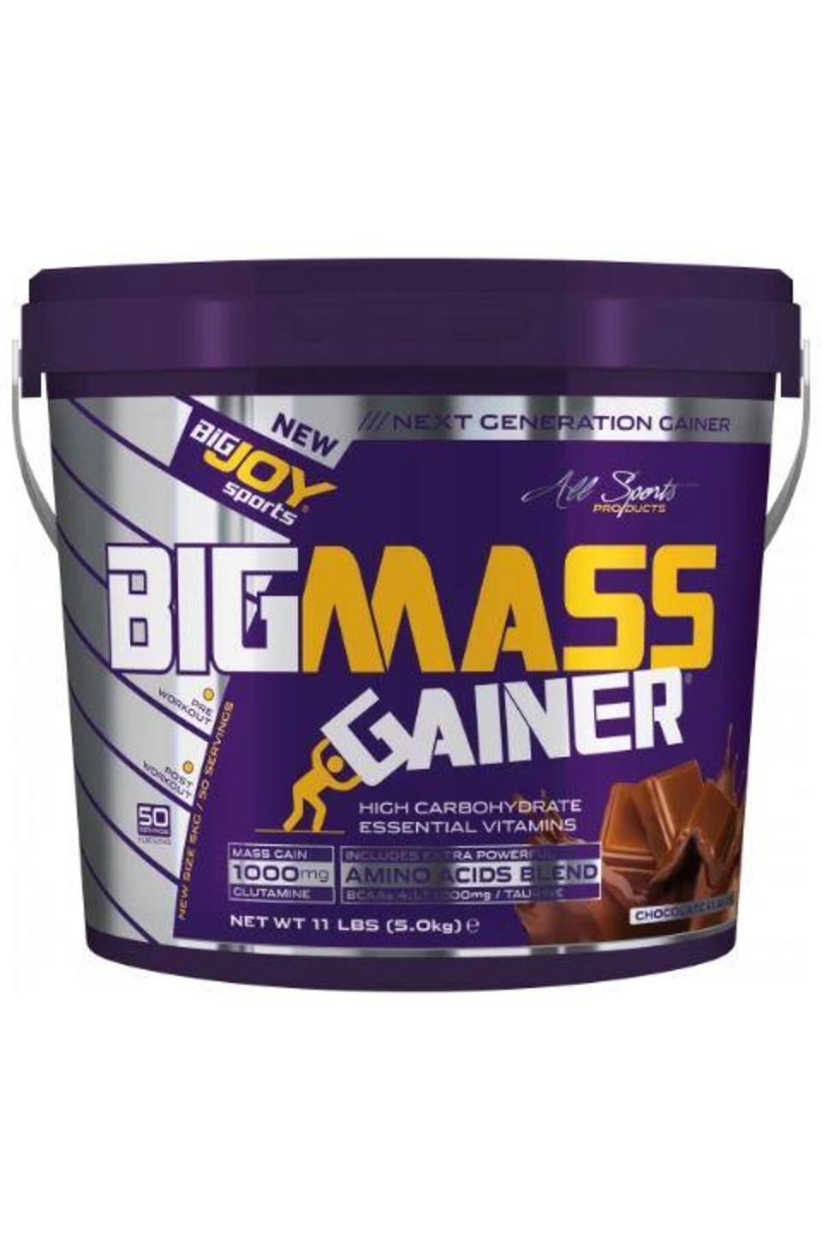 Bigjoy Sports Bıgmass Gainer Karbonhidrat Tozu 5000 gr Çikolatalı High Carbonhidrate&protein&essentıal Vitamins