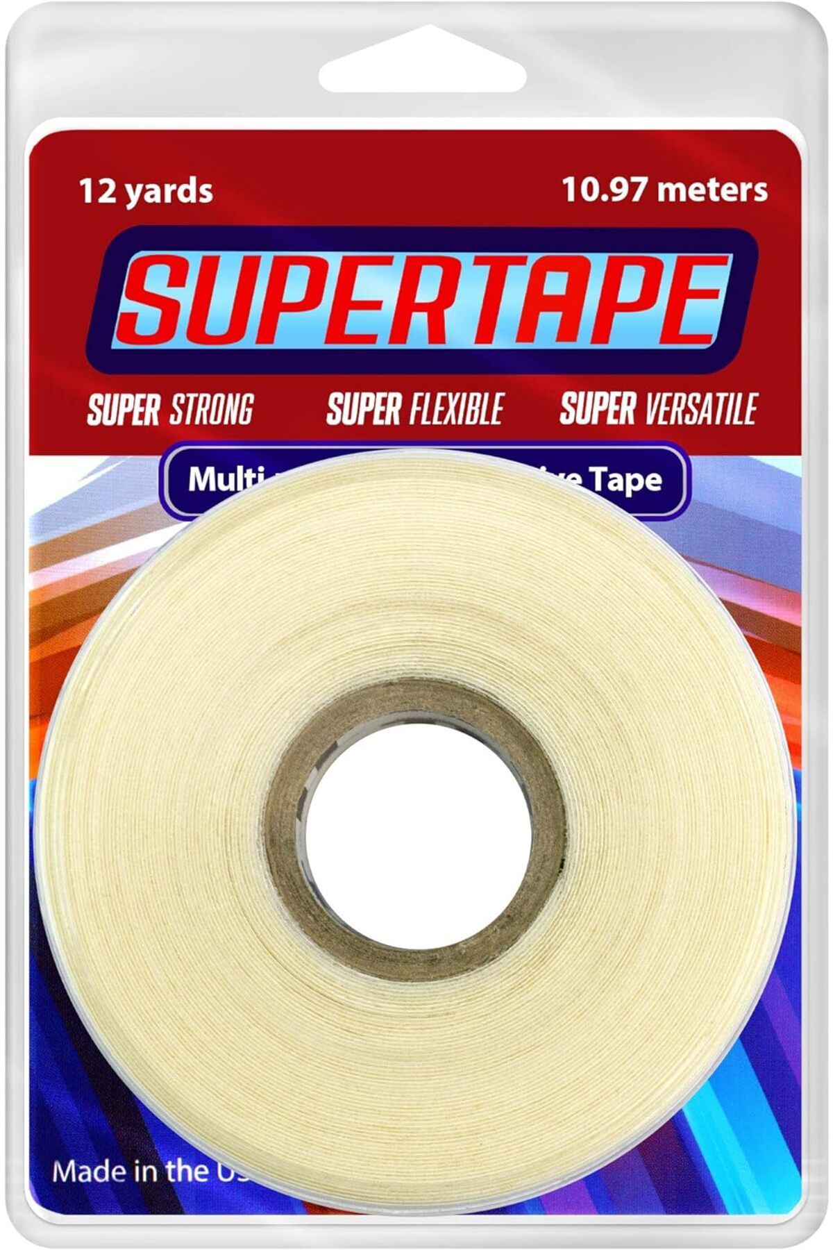 True Tape Super Tape™ Roll - Protez Saç Bandı Rulo 12 Yards (10,97M) (1 X 12 YARD (2,5CM X 10.97M))