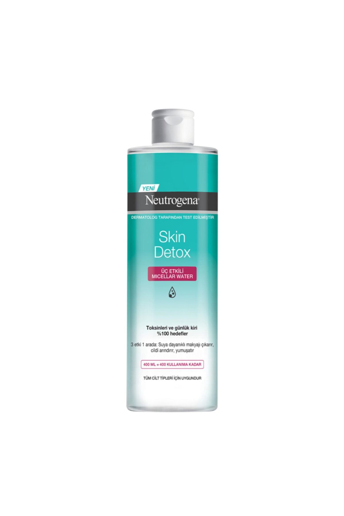 Neutrogena Skin Detox Üç Etkili Micellar Water 400 Ml