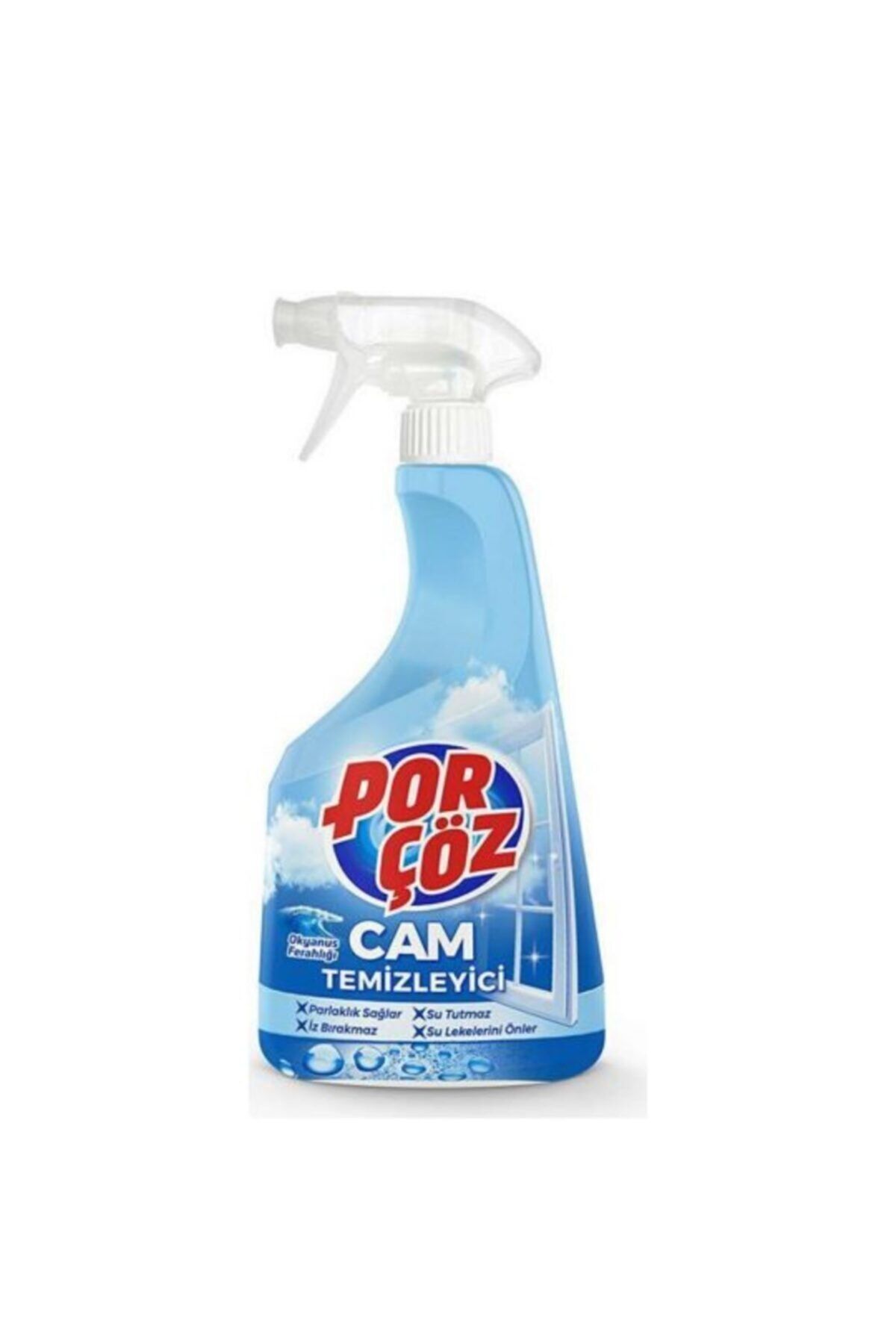 Porçöz Porcoz Cam Temızleyıcı Sprey 750 Ml