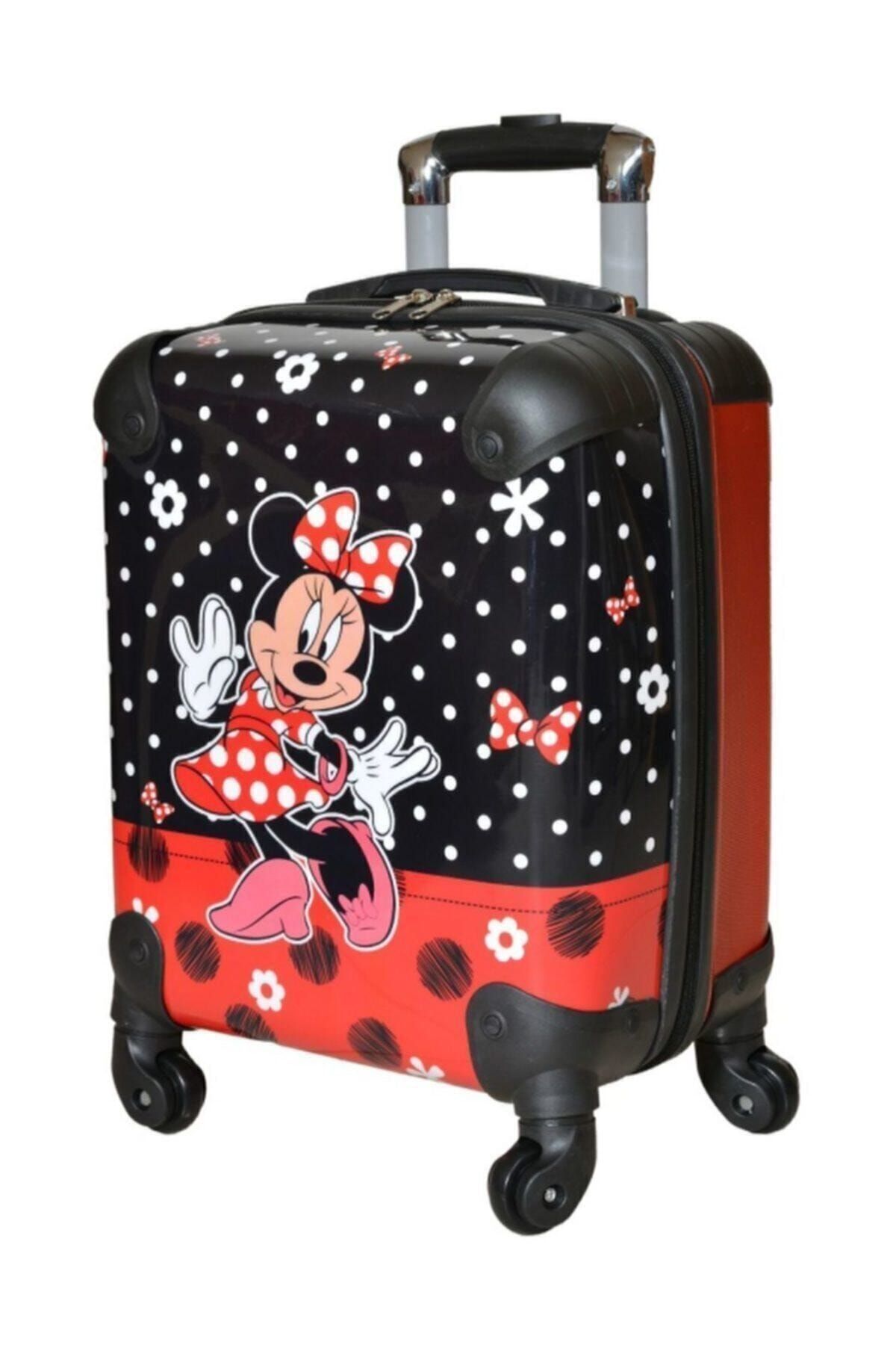 Laguna Kız Çocuk Siyah Minnie Mouse Bavul