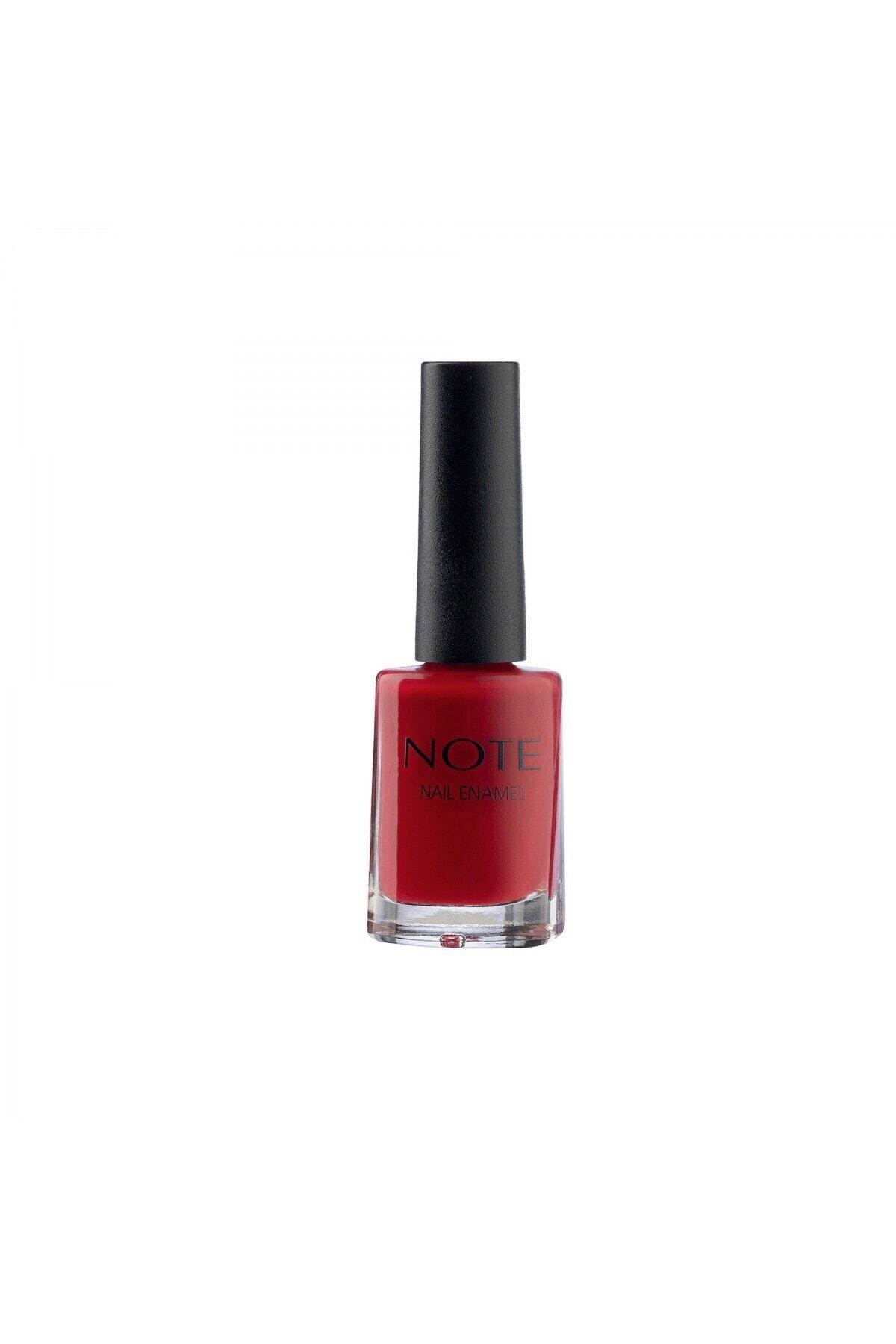 Note Cosmetics Nail Enamel Oje 64 Happy Red - Koyu Kırmızı