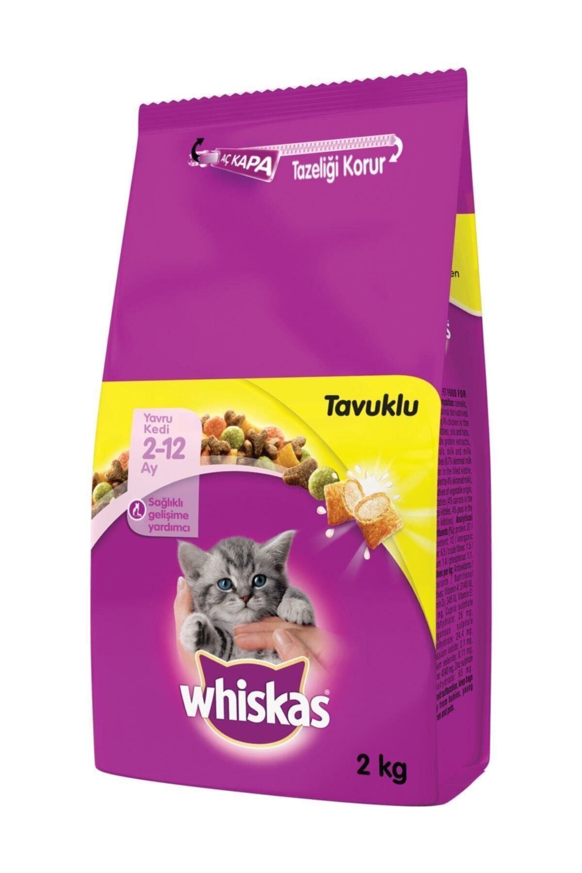 Whiskas Yavru Tavuklu Kuru Kedi Maması 2 kg Fiyatı, Yorumları TRENDYOL