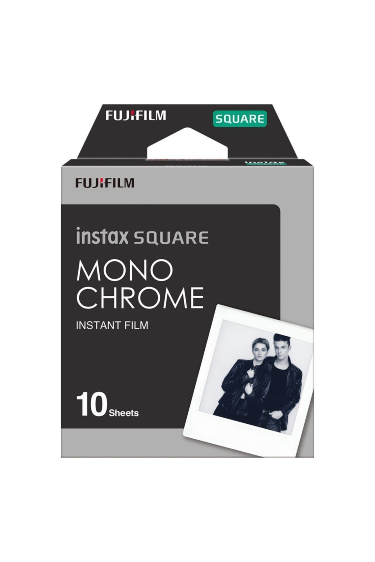 Fujifilm Instax Square Monochrome Siyah-beyaz 10'lu Kare Özel Film
