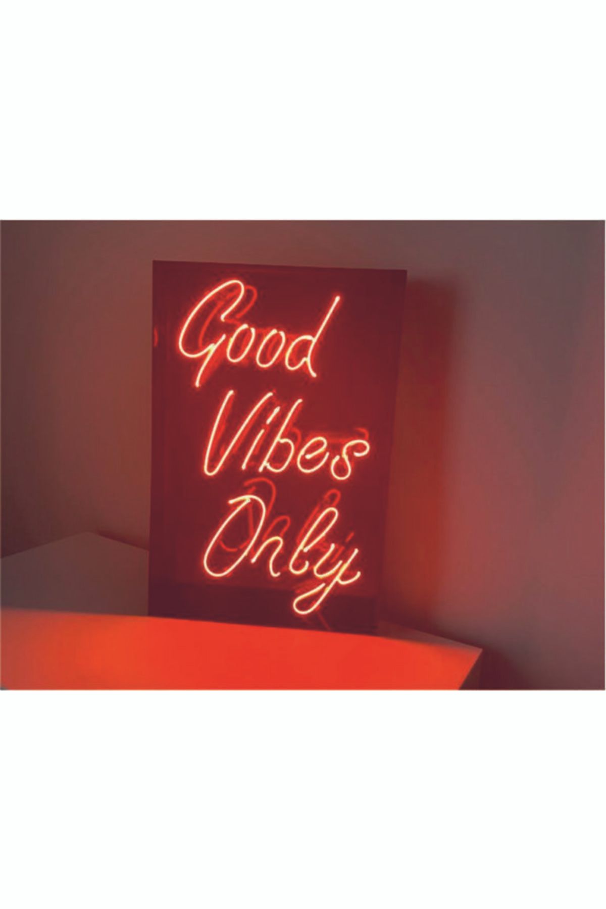 SİNAN NEON Good Vibes Only Neon