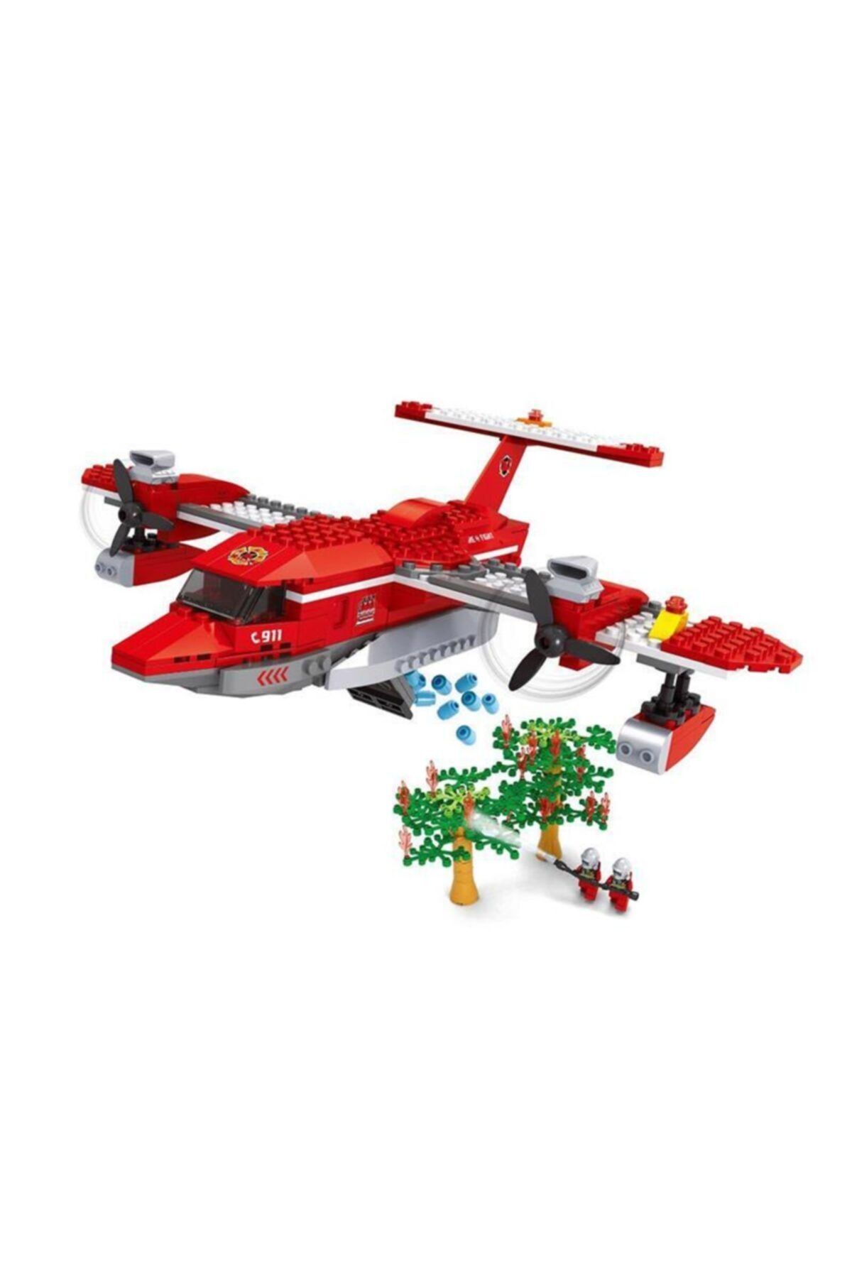 Ausini Lego İtfaiye Uçak Oyun Seti