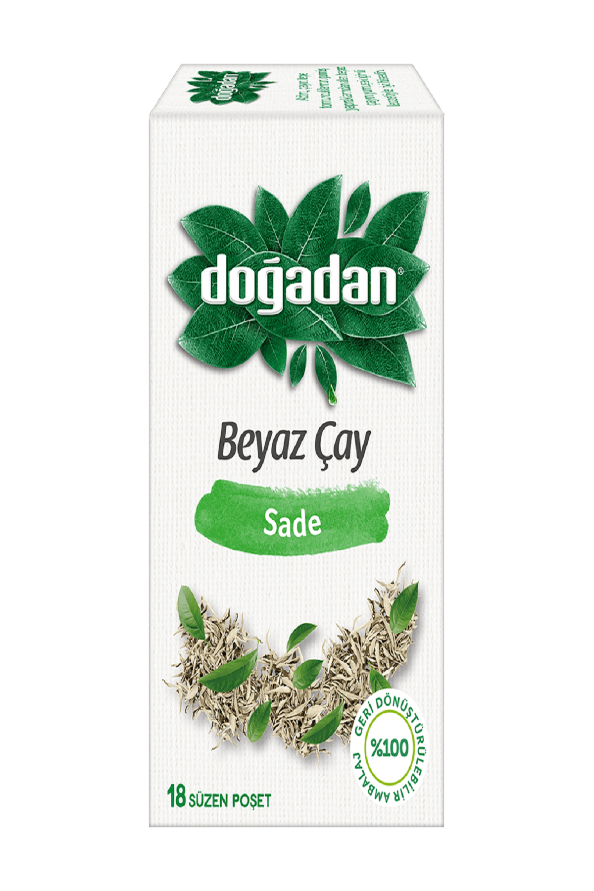 Doğadan Beyaz Çay Sade 18 li