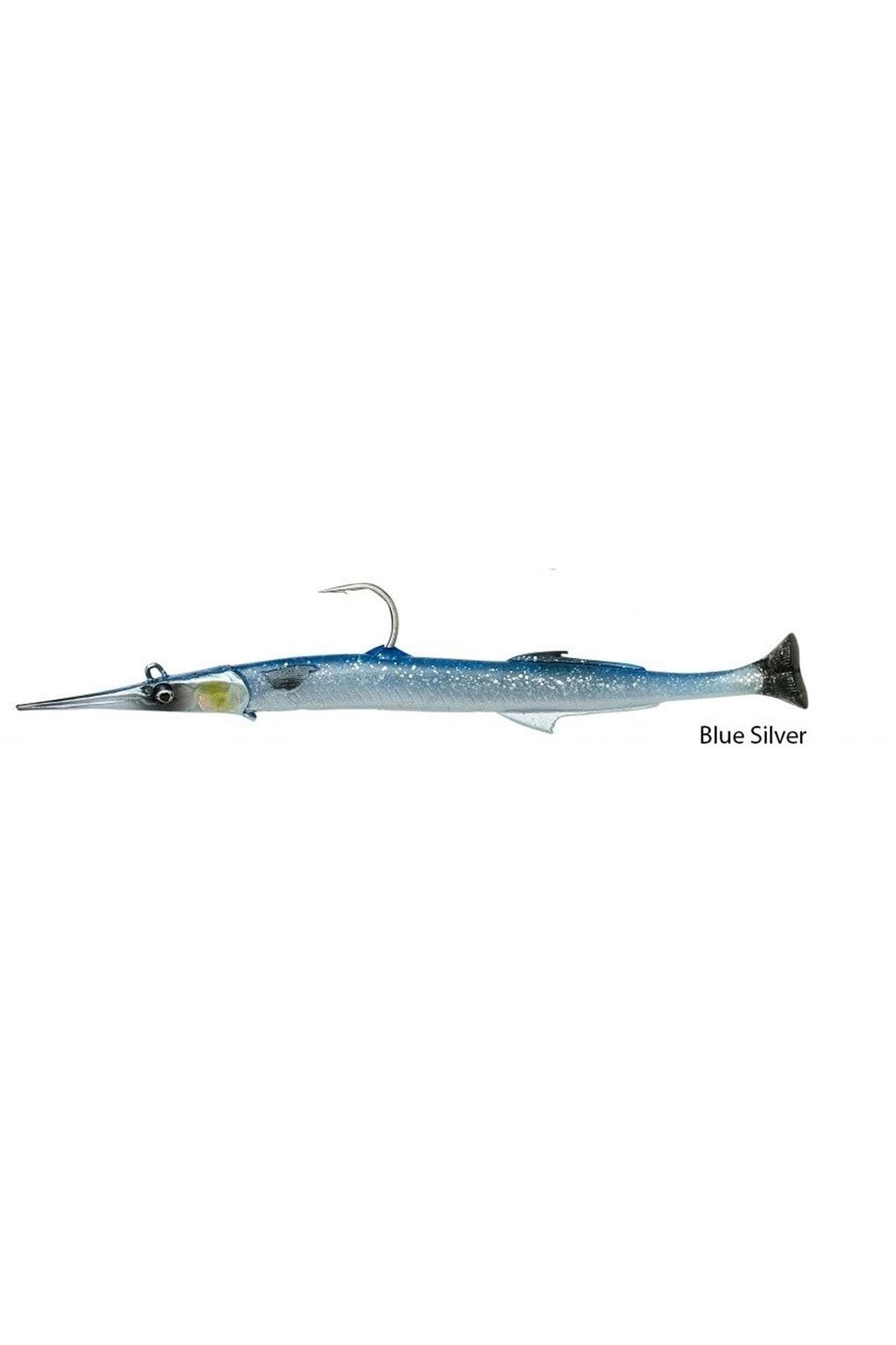 Savage Gear Needlefish Pulsetail 2 1 30cm 105g Zargana Suni Yem Blue Silver