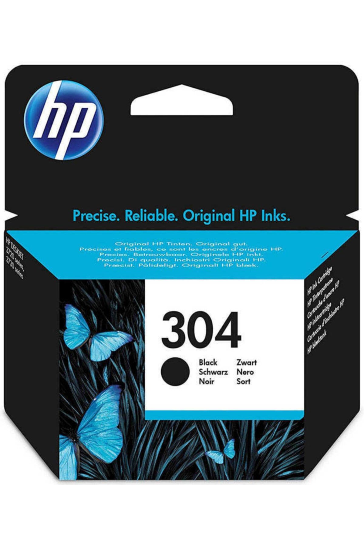 HP Siyah Orjinal Kartuş 304-n9k06ae