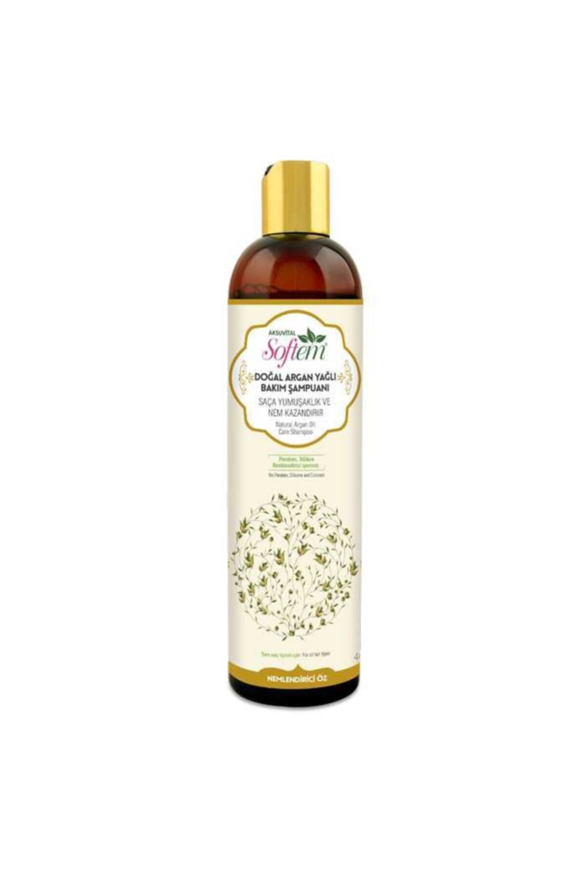 Softem Argan Yağlı Doğal Saç Bakım Şampuanı 400 ml