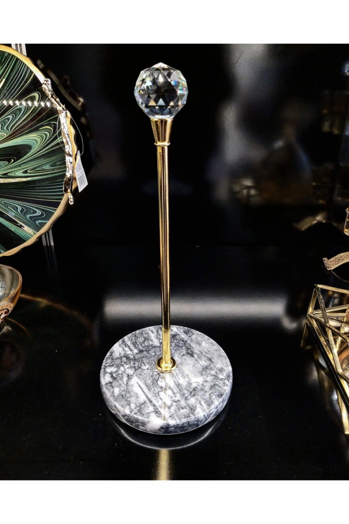 toodecor Gold Lüx Altın Kristal Mermer Kağıt Havluluk
