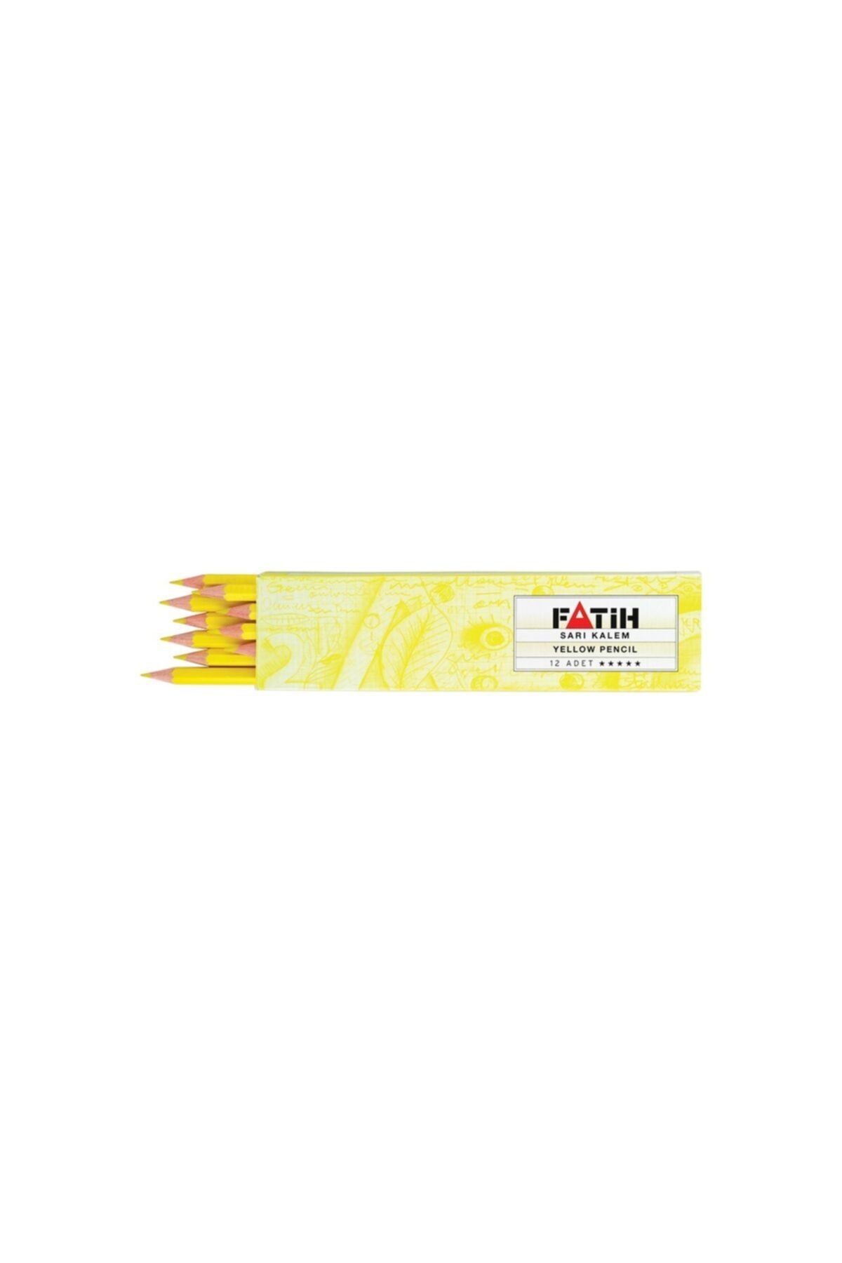 Fatih Kopya Kalemi Tekstil Sarı (12 Li Paket) Fa29300clsa