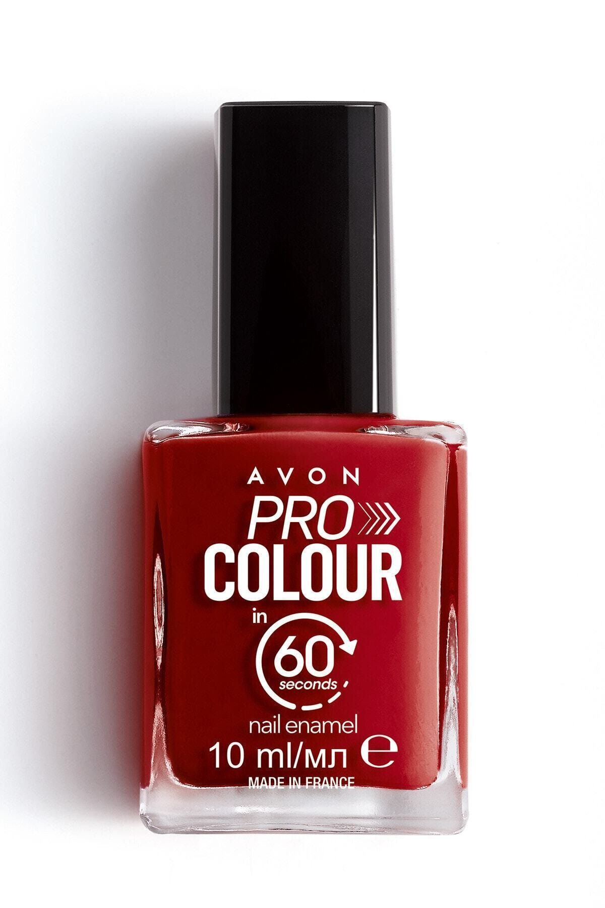 Avon Pro Color Hızla Kuruyan Oje 10 Ml. Lightening Red