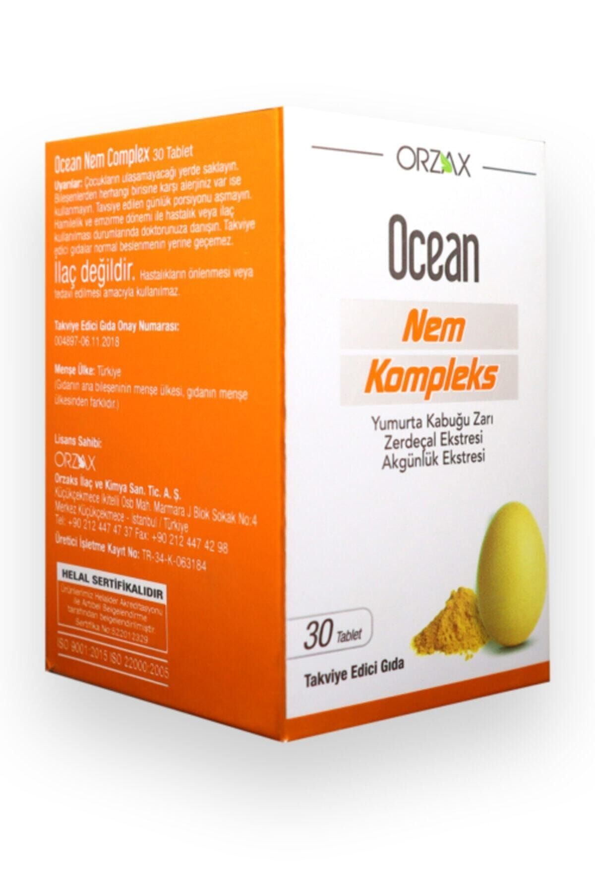 Ocean Ocean Nem Kompleks 30 Tablet