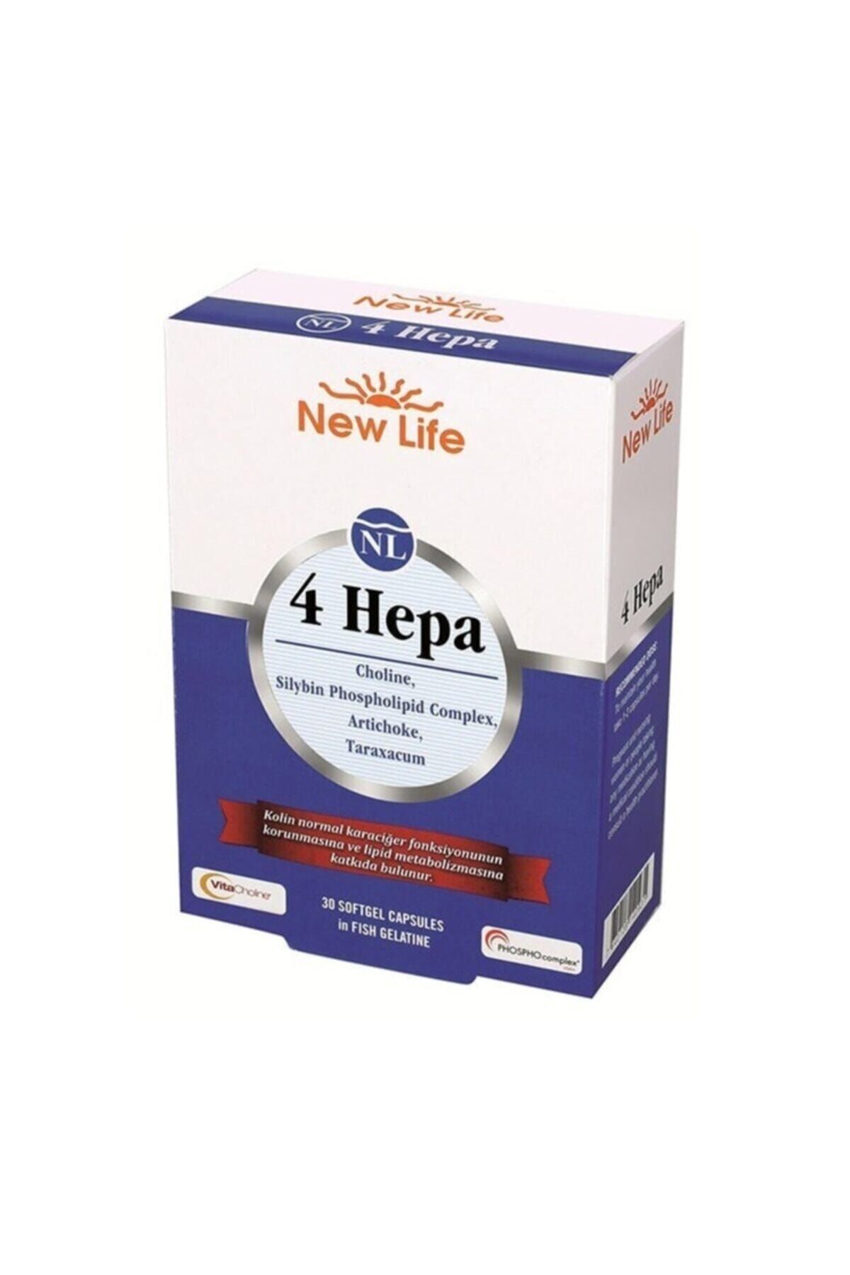 New Life 4 Hepa 30 Softgel Kapsül