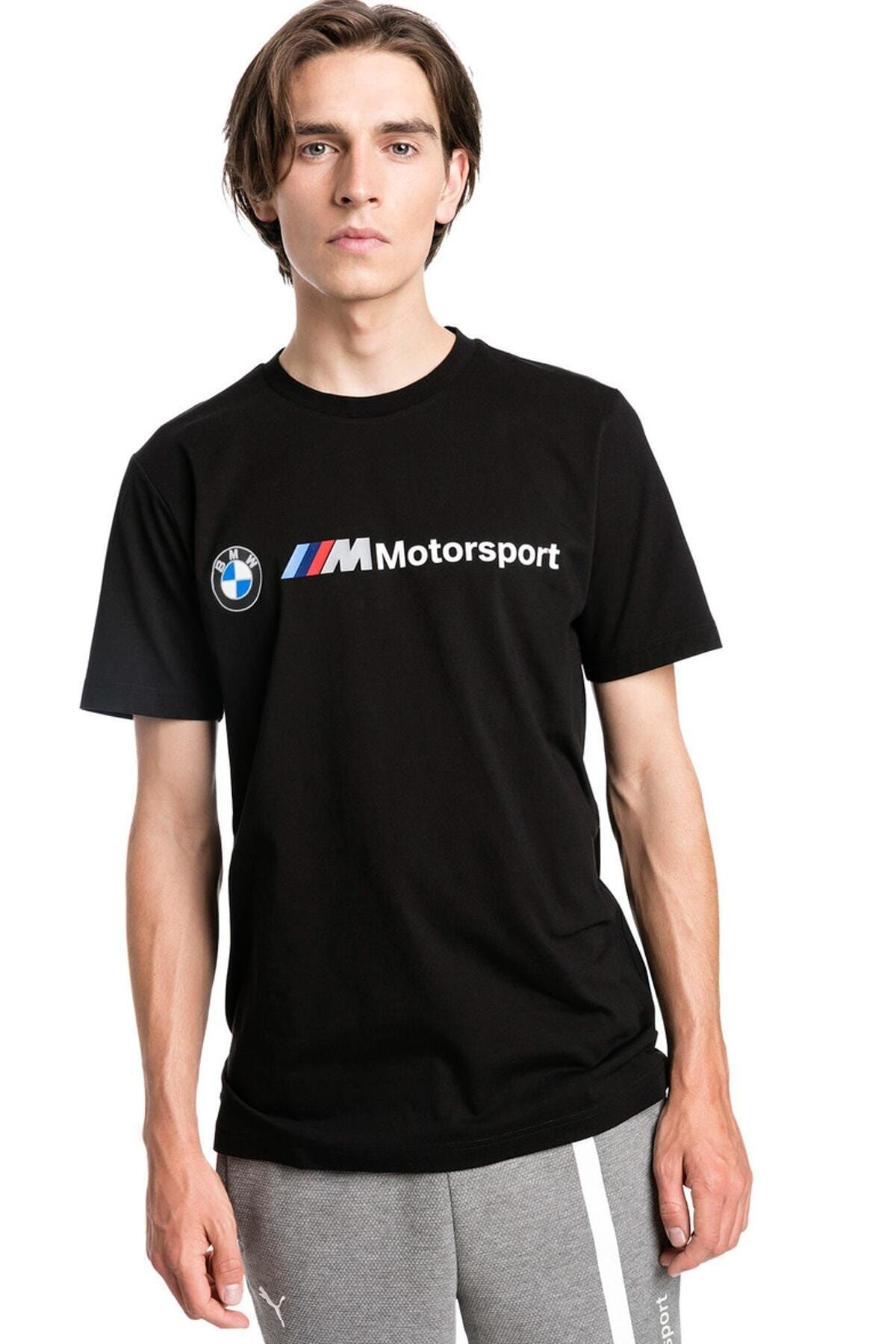 Puma BMW M Motorsport Logo Erkek T-Shirt